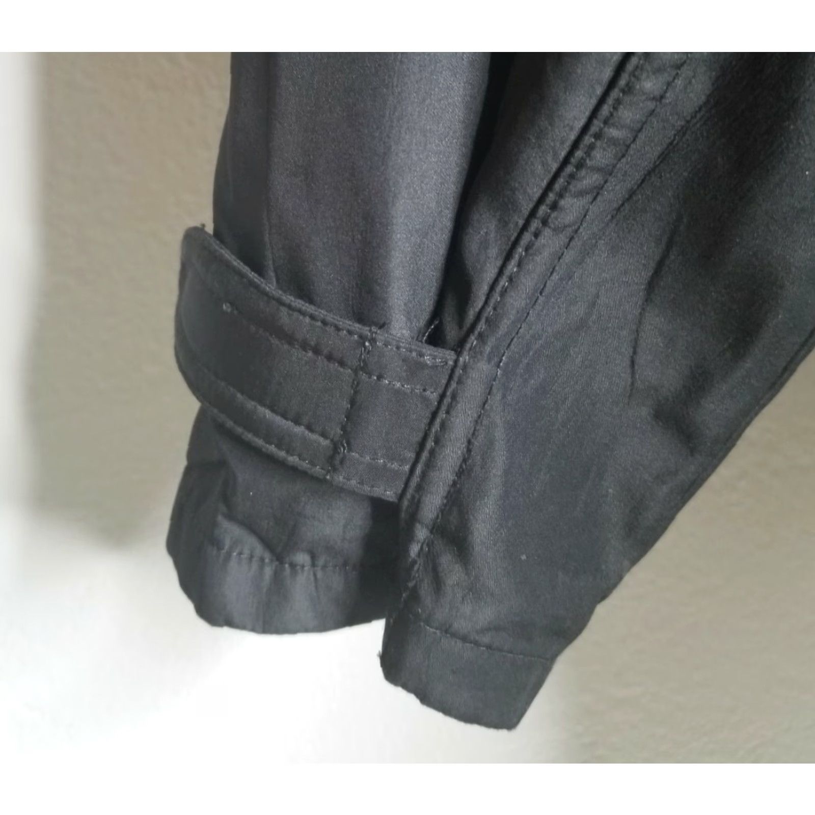 Vintage Jurong Bird Park Mens S Hooded Jacket - Black Nylon Zip, Logo, Straps, Toggle, Windbreaker, Unisex Adults Size US S / EU 44-46 / 1 - 4 Thumbnail