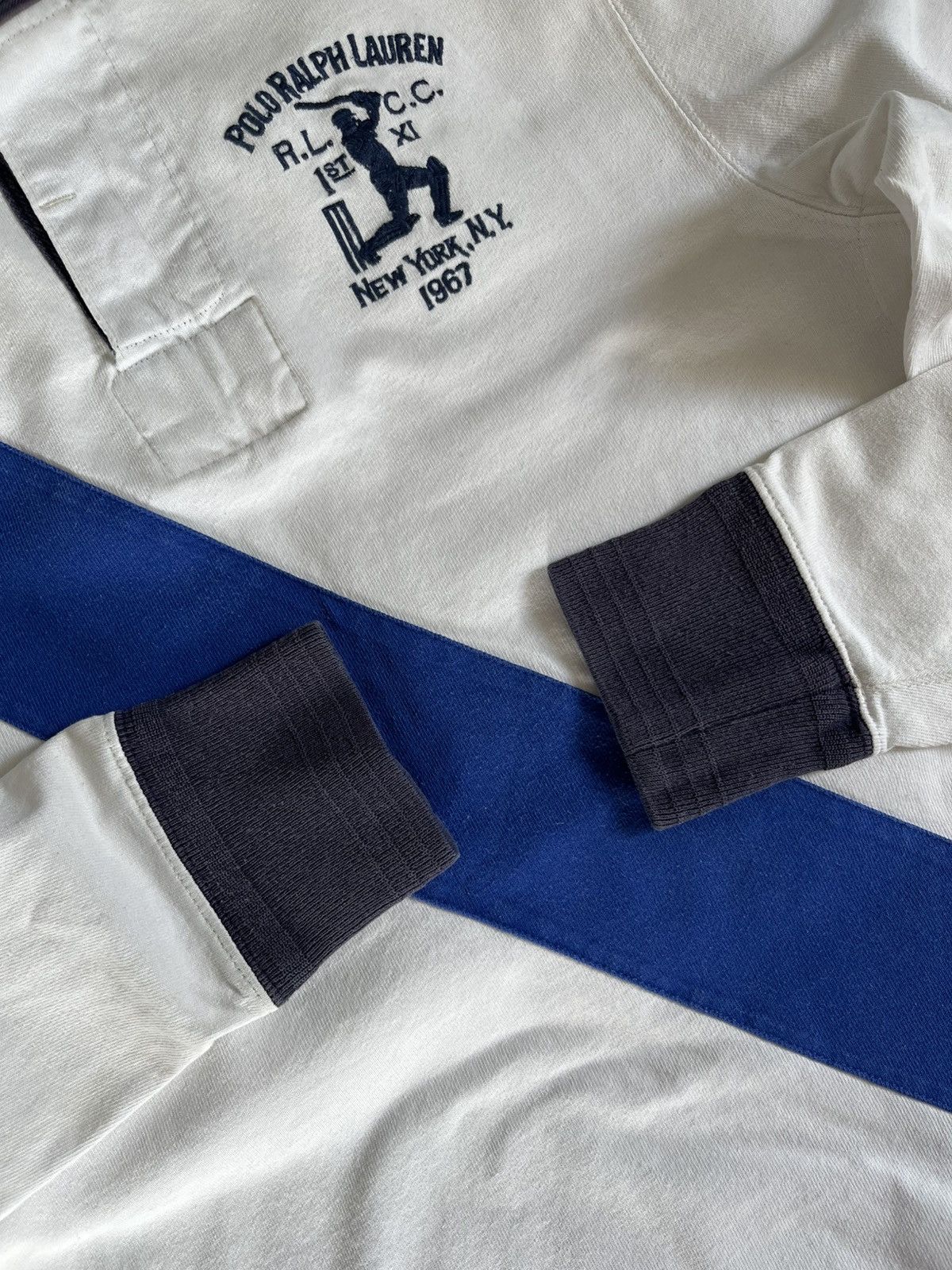 Polo Ralph Lauren 🏉 Vintage 90s Polo Ralph Lauren Rugby rare retro hype Y2K Size US S / EU 44-46 / 1 - 6 Thumbnail