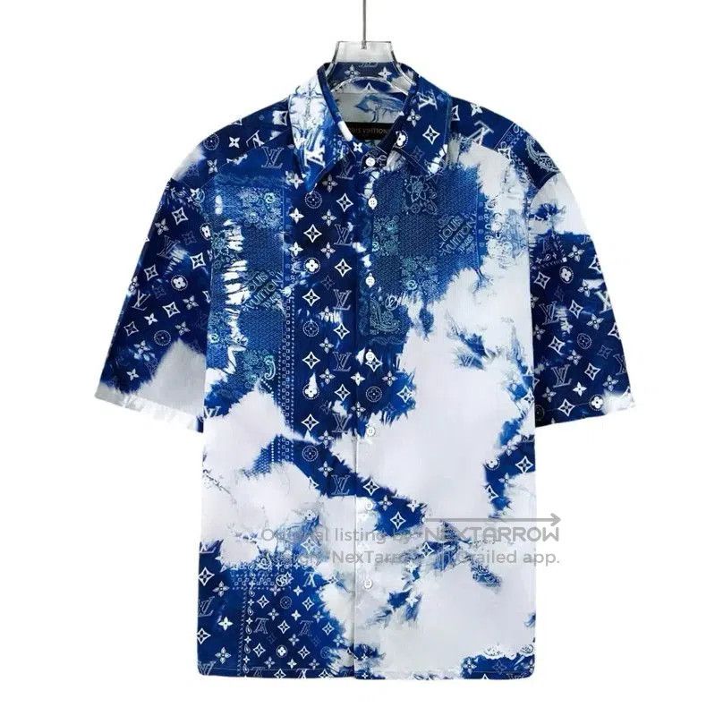 Louis Vuitton Louis Vuitton Blue Cotton Short. Size US XS / EU 42 / 0 - 1 Thumbnail