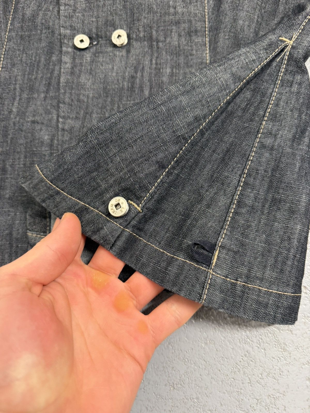 Marithe + Francois Girbaud Marithe Francois Girbaud Denim Streetwear Jacket Size M / US 6-8 / IT 42-44 - 8 Thumbnail