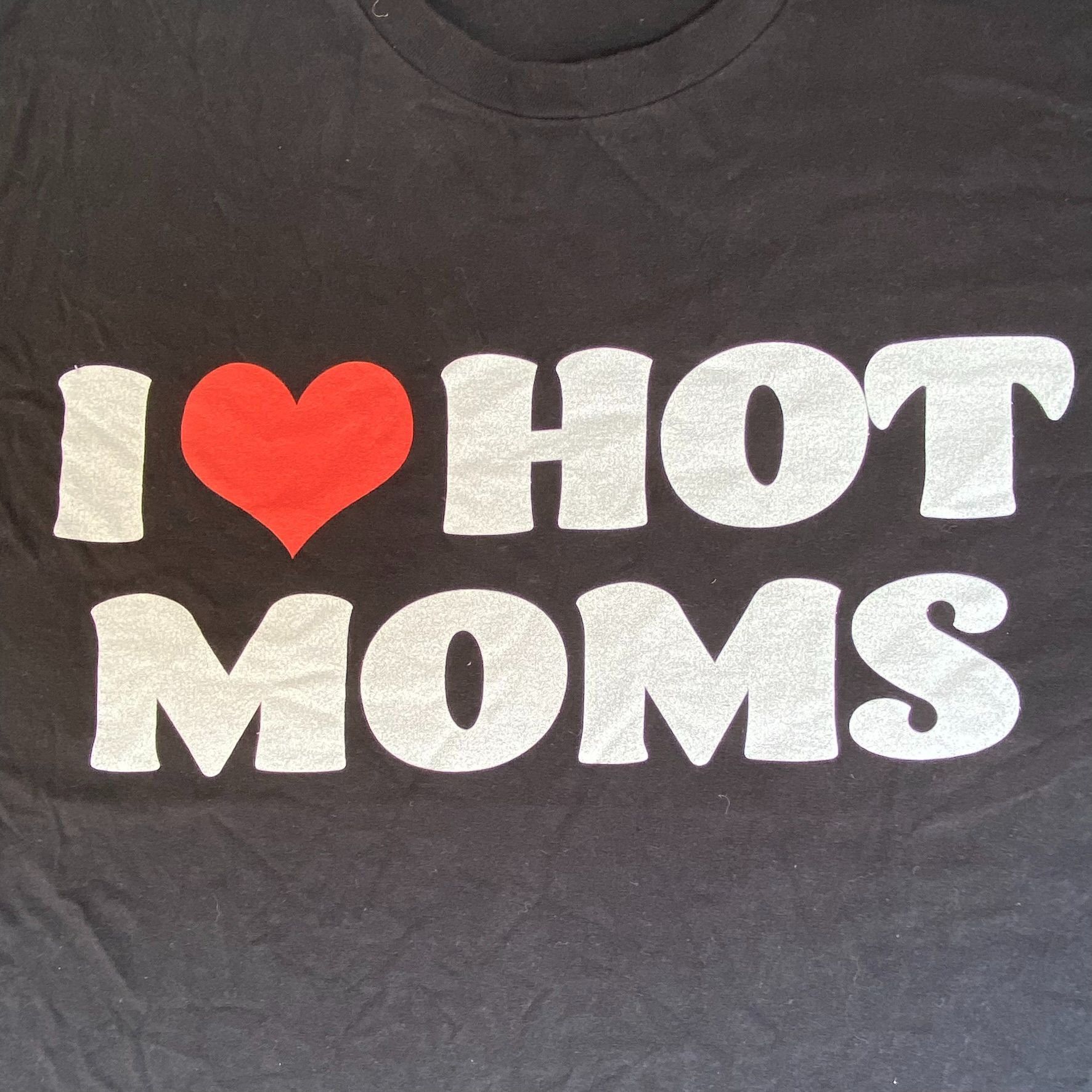 Vintage Vintage Y2K Hot Moms Shirt Funny Humor Ironic MILF Love Tee Size US L / EU 52-54 / 3 - 3 Thumbnail