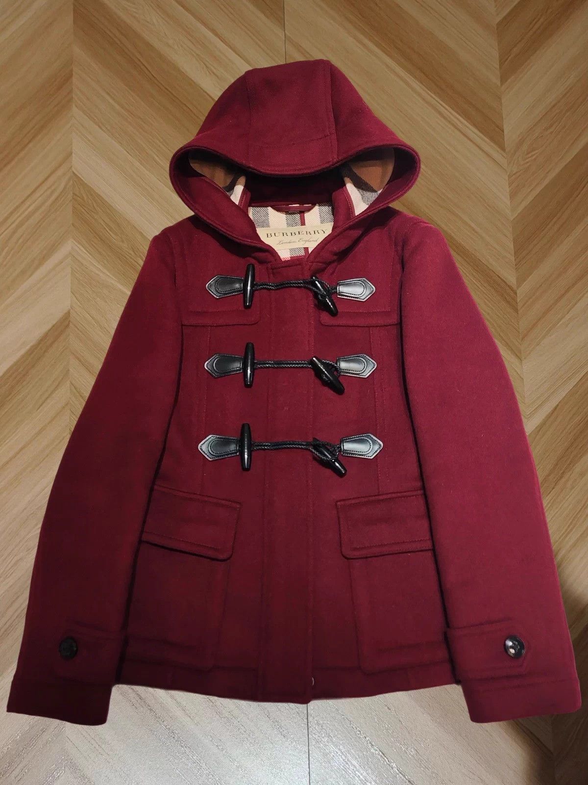 Burberry Burberry Almost New Wool Coat Size 8 Size S / US 4 / IT 40 - 1 Thumbnail