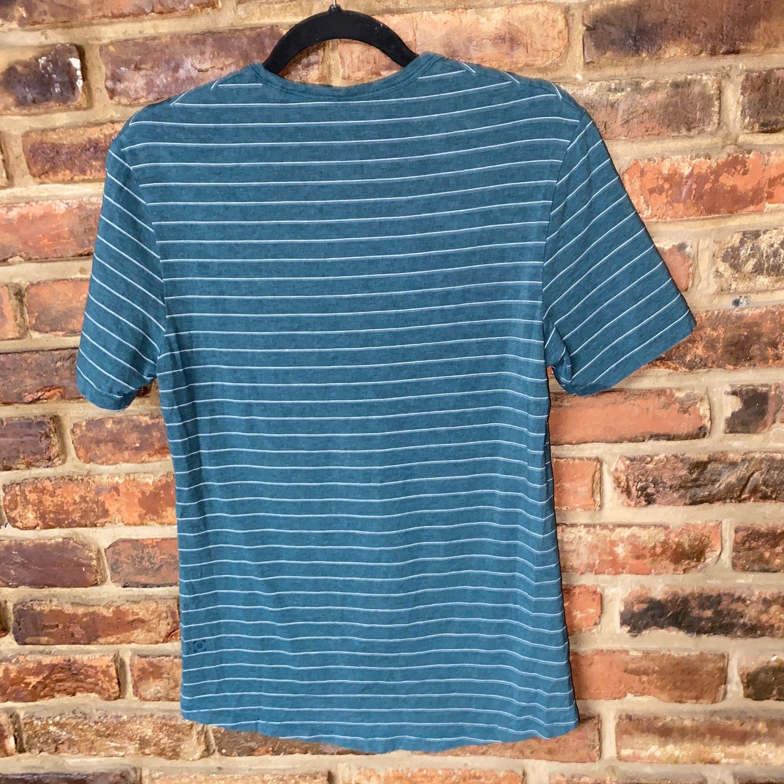 Other Teal Green & White Striped Short Sleeve Athletic T-Shirt XS Size XS / US 0-2 / IT 36-38 - 4 Thumbnail