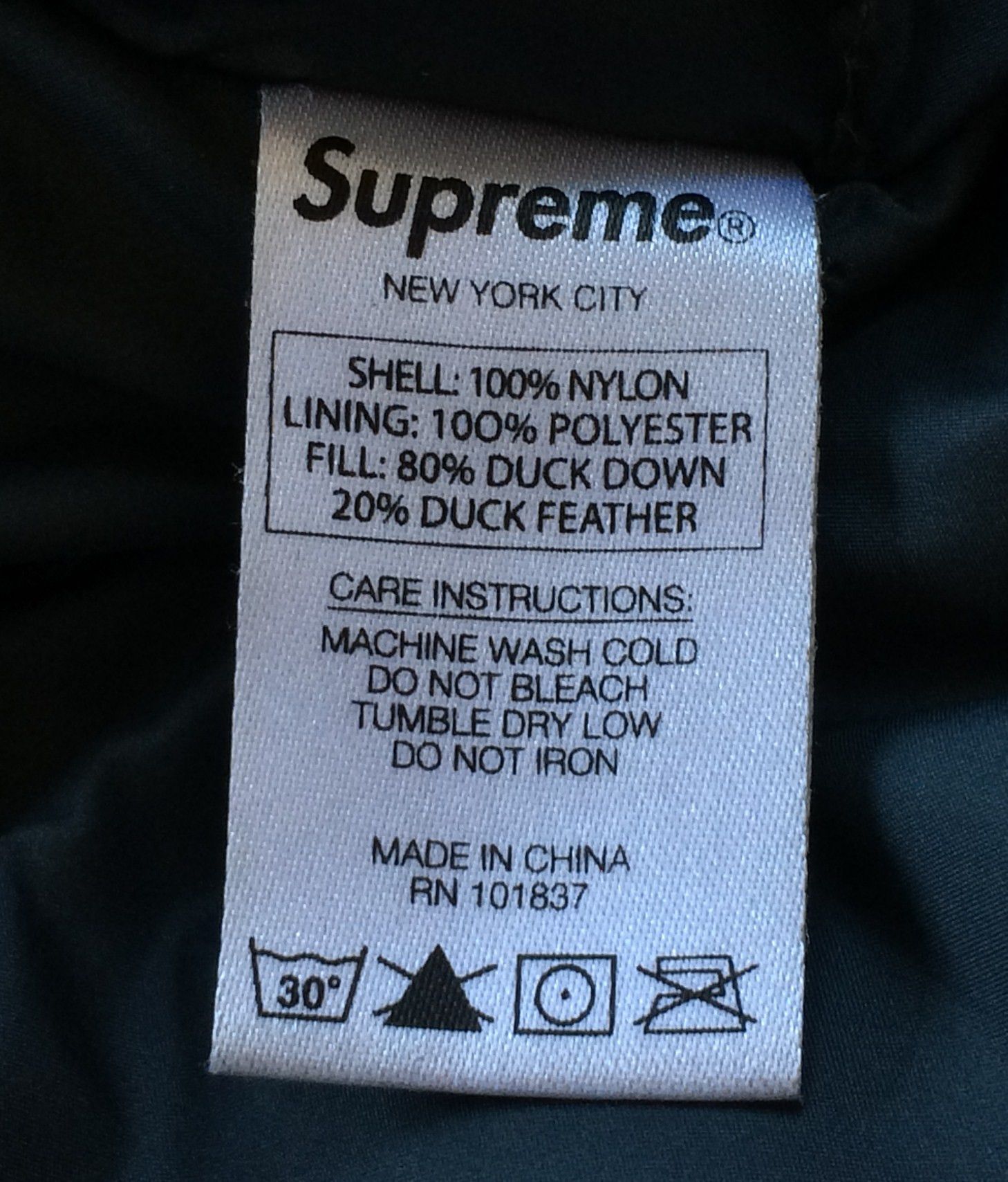Supreme F/W 2015 Supreme Uptown Down Parka Jacket 700 Fill Small Size US S / EU 44-46 / 1 - 11 Thumbnail