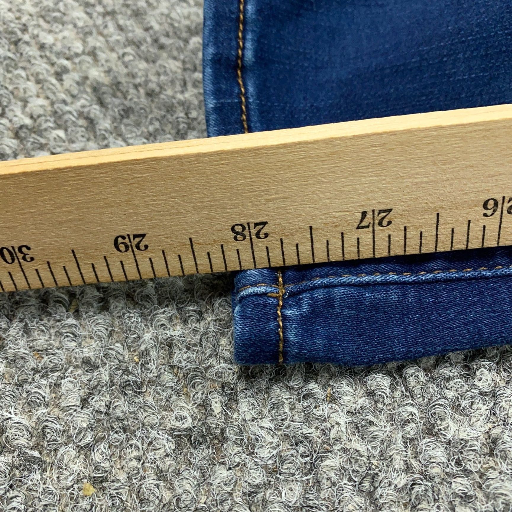 Lucky Brand VINTAGE Lucky Brand Brooke Legging Jean Womens Size 8 Blue Mid Rise Stretch Jegging Denim Cotton Polyester Spandex Size 30" / US 8 / IT 44 - 4 Thumbnail