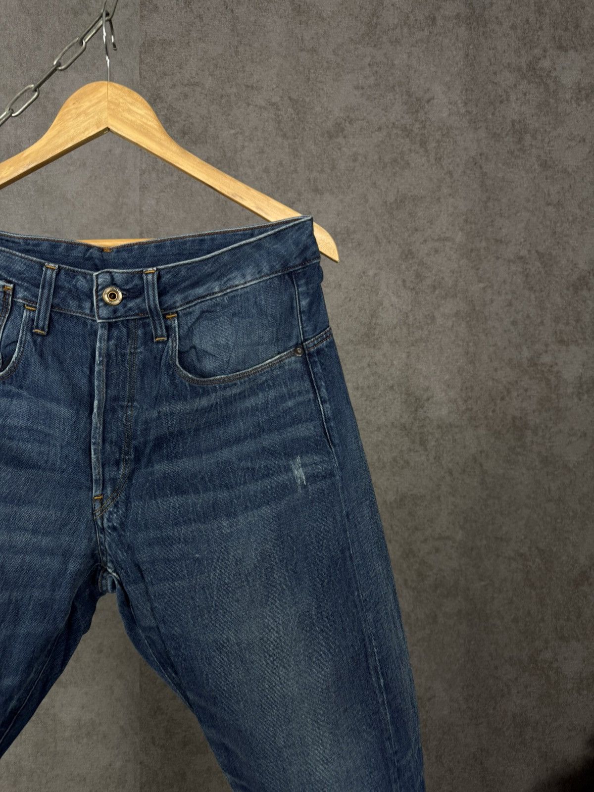 G-Star G Star Raw asymmetric Jeans Size US 30 / EU 46 - 3 Thumbnail
