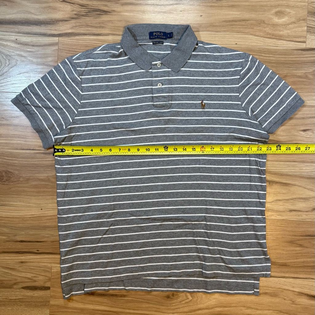 Polo Ralph Lauren Polo Ralph Lauren Men’s L Pima Soft Touch Polo Gray Size US L / EU 52-54 / 3 - 5 Thumbnail