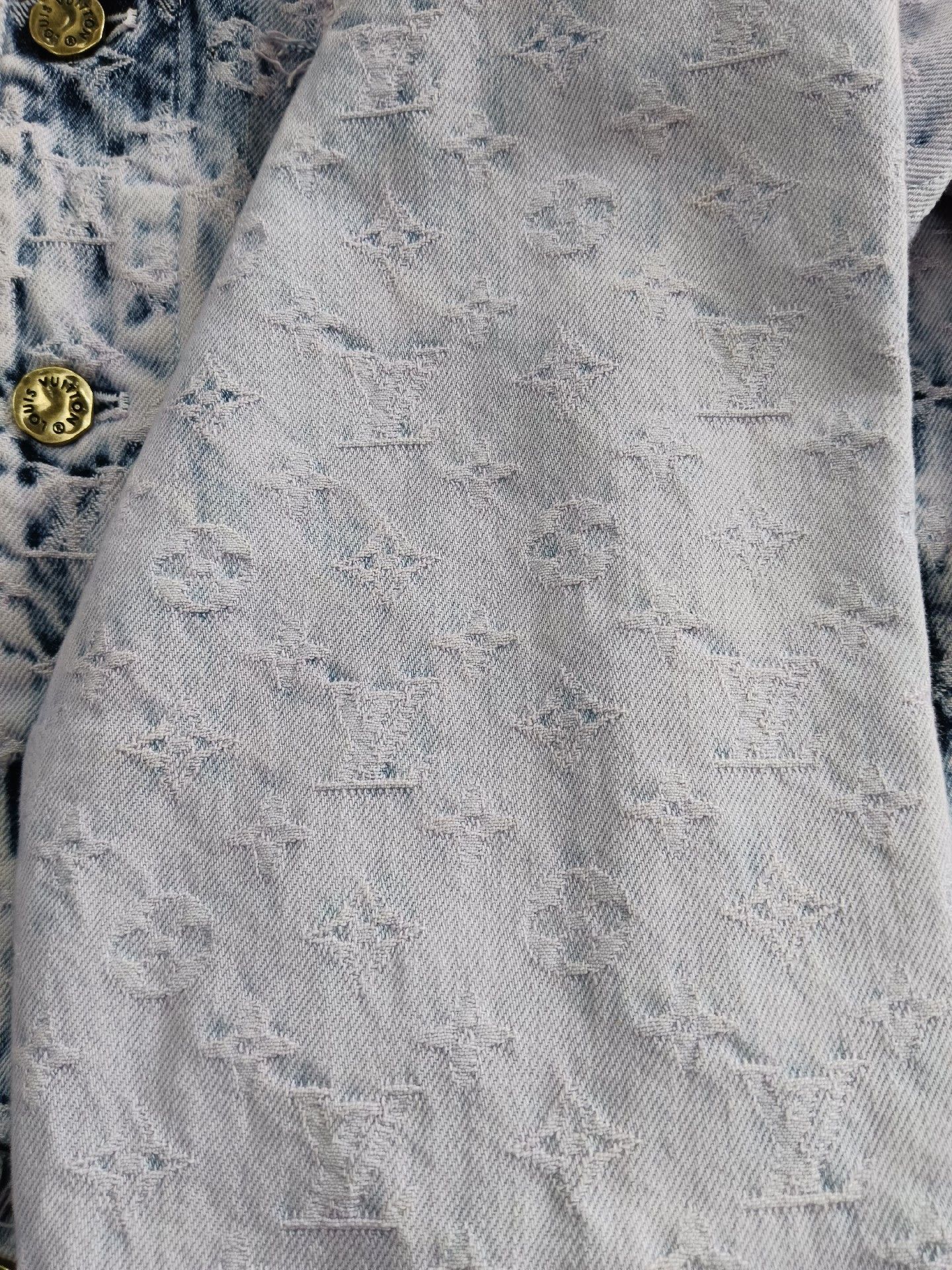 Louis Vuitton Louis Vuitton Full Print Denim Jacket Nextarrow-2412 Size US M / EU 48-50 / 2 - 3 Thumbnail