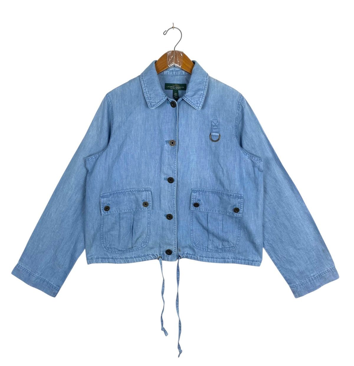 Ralph Lauren Rare‼️ Ralph Lauren Lightweight Denim Jacket Size L / US 10 / IT 46 - 1 Thumbnail