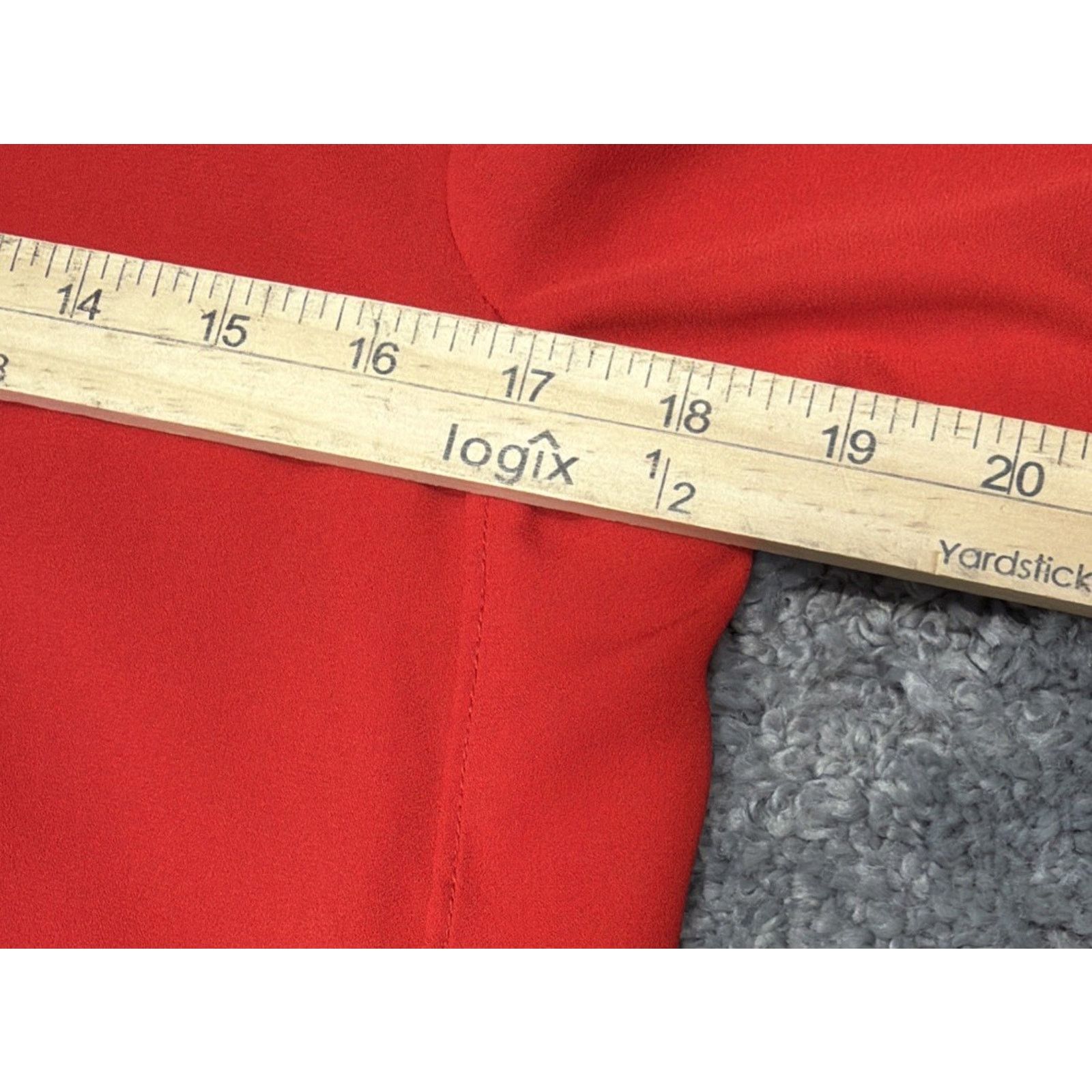Banana Republic BANANA REPUBLIC Red Short Sleeve Career Blouse size Small Size S / US 4 / IT 40 - 4 Thumbnail