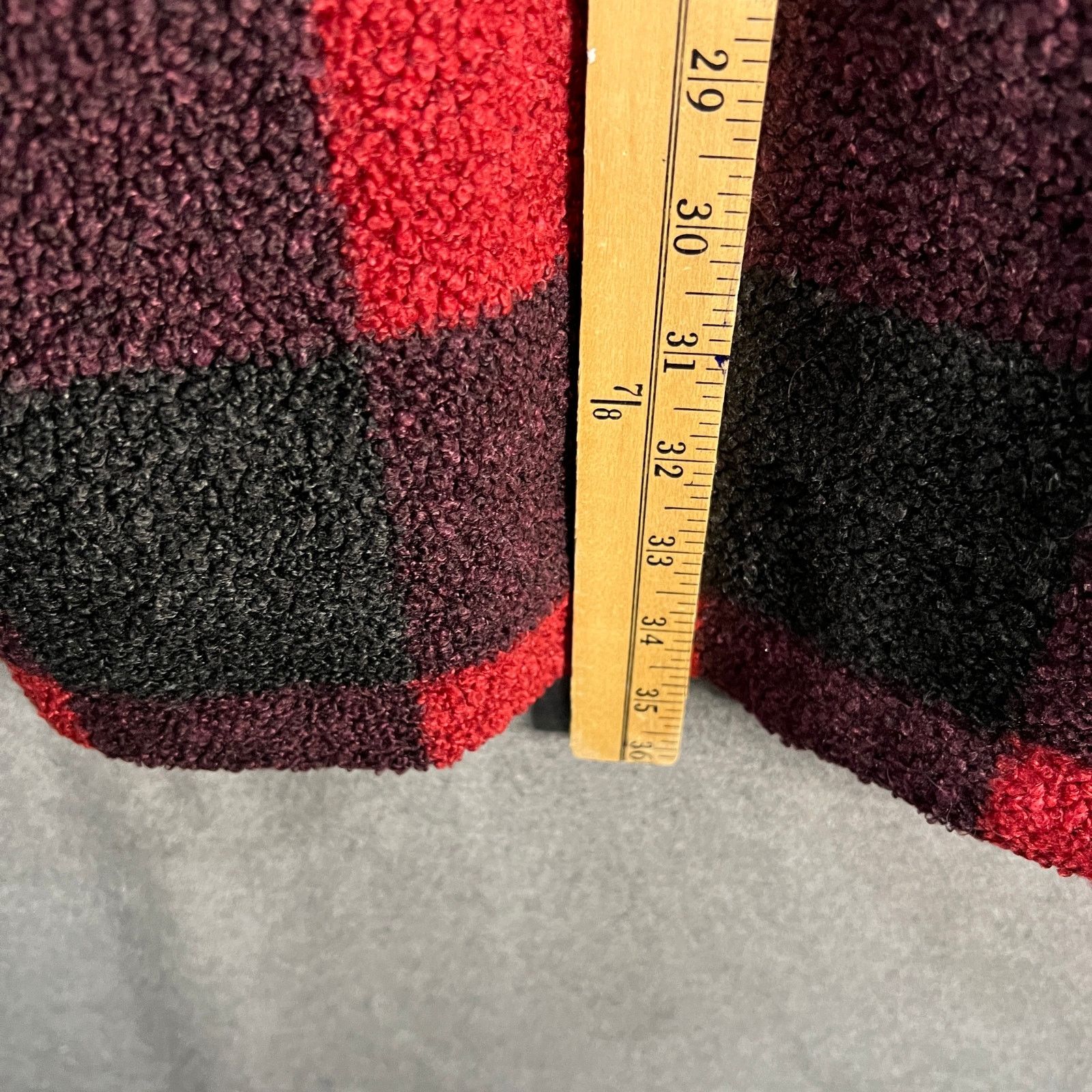Other Joan Rivers Regular Plaid Sherpa Teddy Coat Size Large Size L / US 10 / IT 46 - 8 Thumbnail