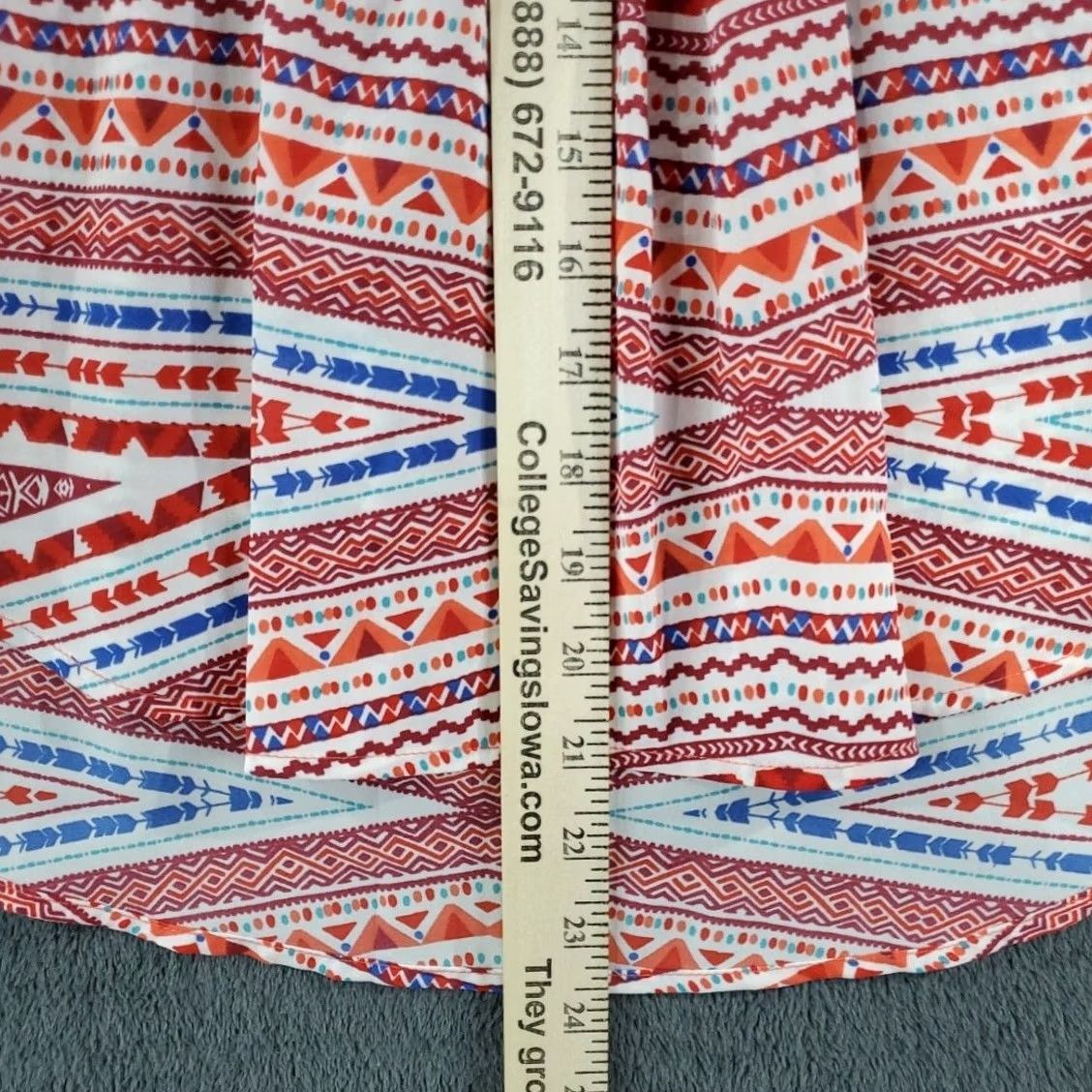 Vintage COLLECTIVE CONCEPTS Women's Blouse Shirt Tunic Red V-Neck Crochet Sheer Bohemian Tunic Long Sleeve Dolman Sleeve XS? No size given; S is size. Size S / US 4 / IT 40 - 5 Thumbnail