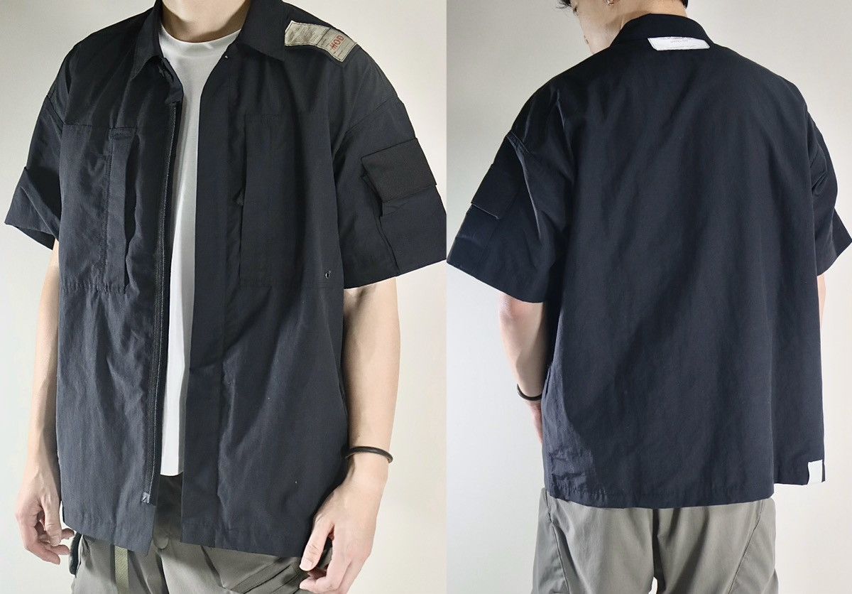 N.hoolywood 23ss Test Half Sleeve Shirt size38 Shirts Button Ups