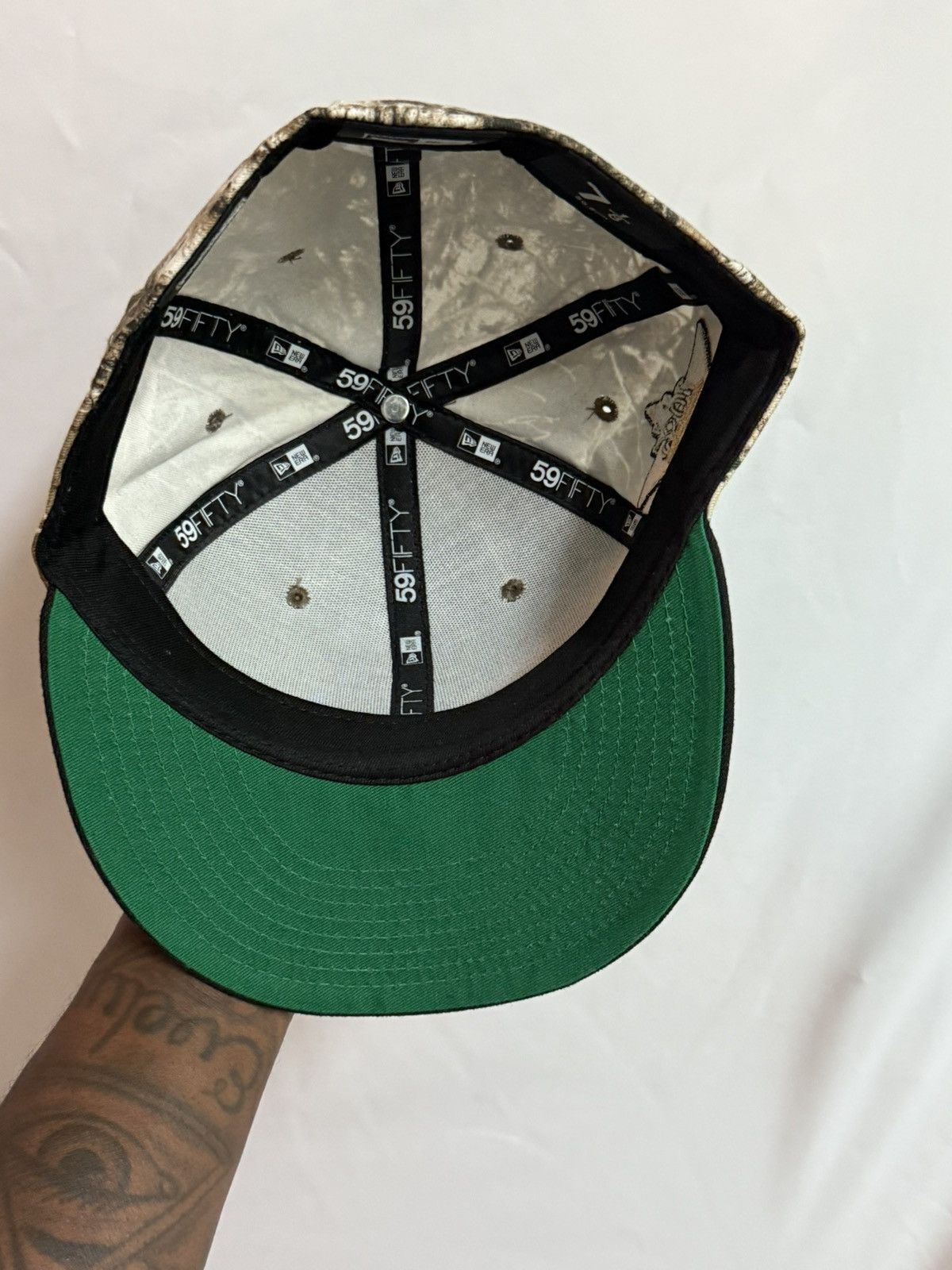 Hat Club × New Era 7 1/4 All The Right Minnesota Twins Real Tree Camo Size ONE SIZE - 6 Thumbnail