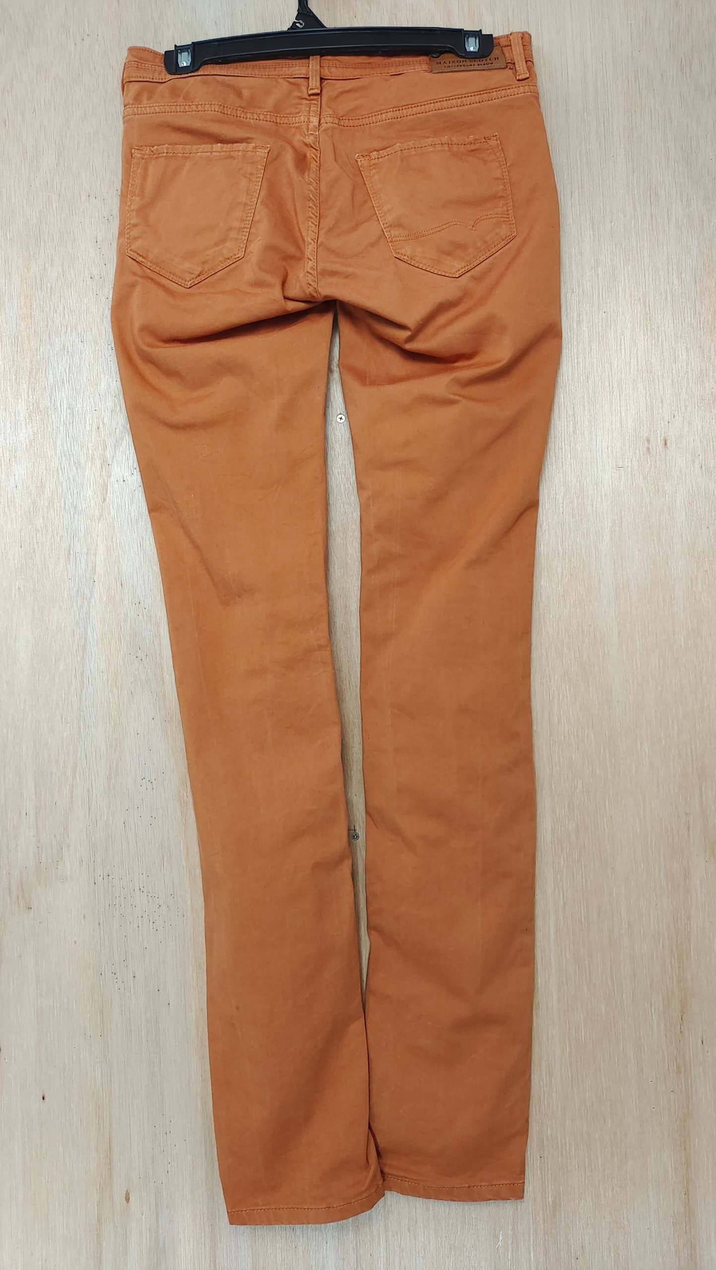 Hysteric Glamour × If Six Was Nine × Maison Scotch MAISON SCOTCH AMSTERDAM BLAUW ORANGE SKINNY PANTS Size 29" - 2 Thumbnail