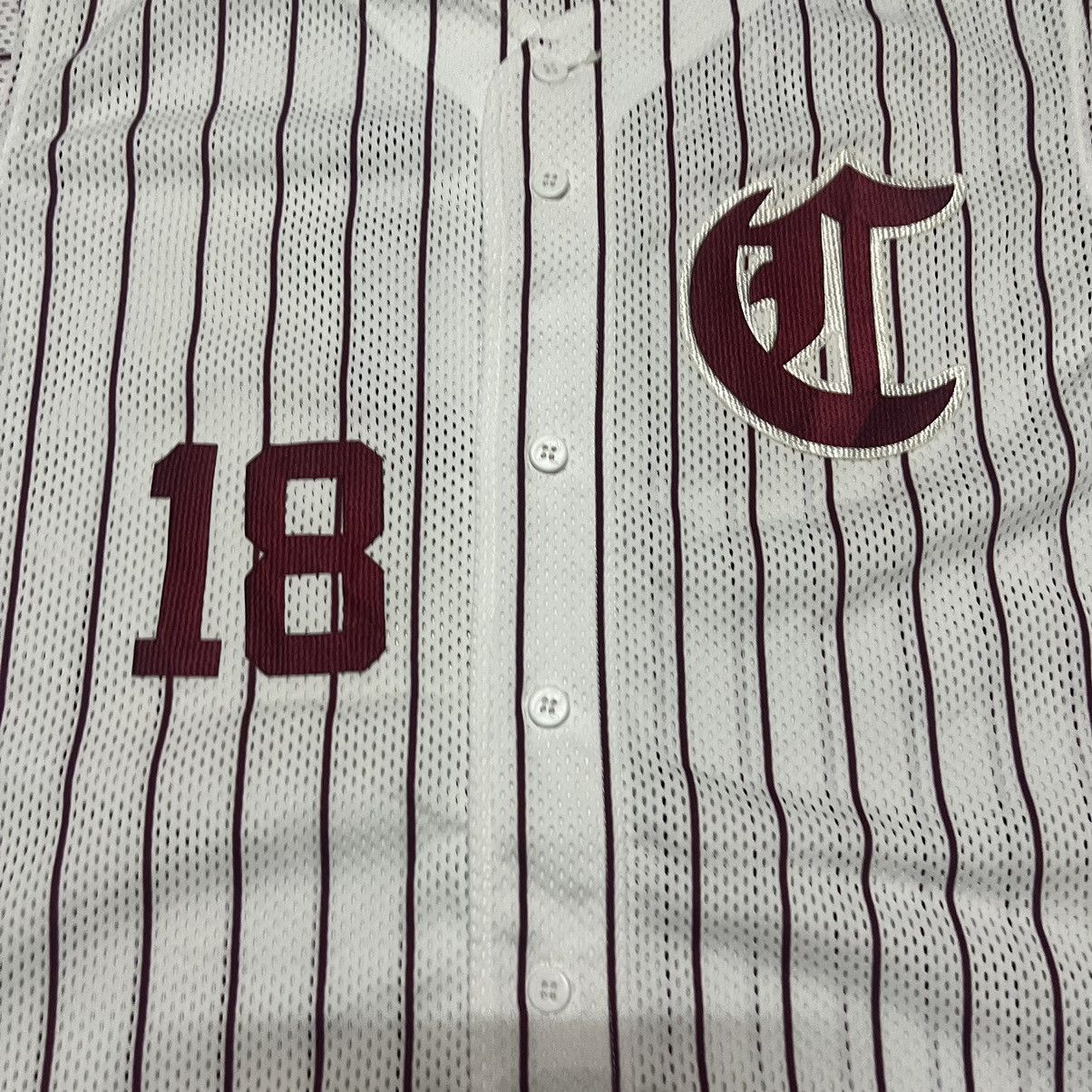 Japanese Brand MLB Jersey Rawling by asics Size US L / EU 52-54 / 3 - 3 Thumbnail