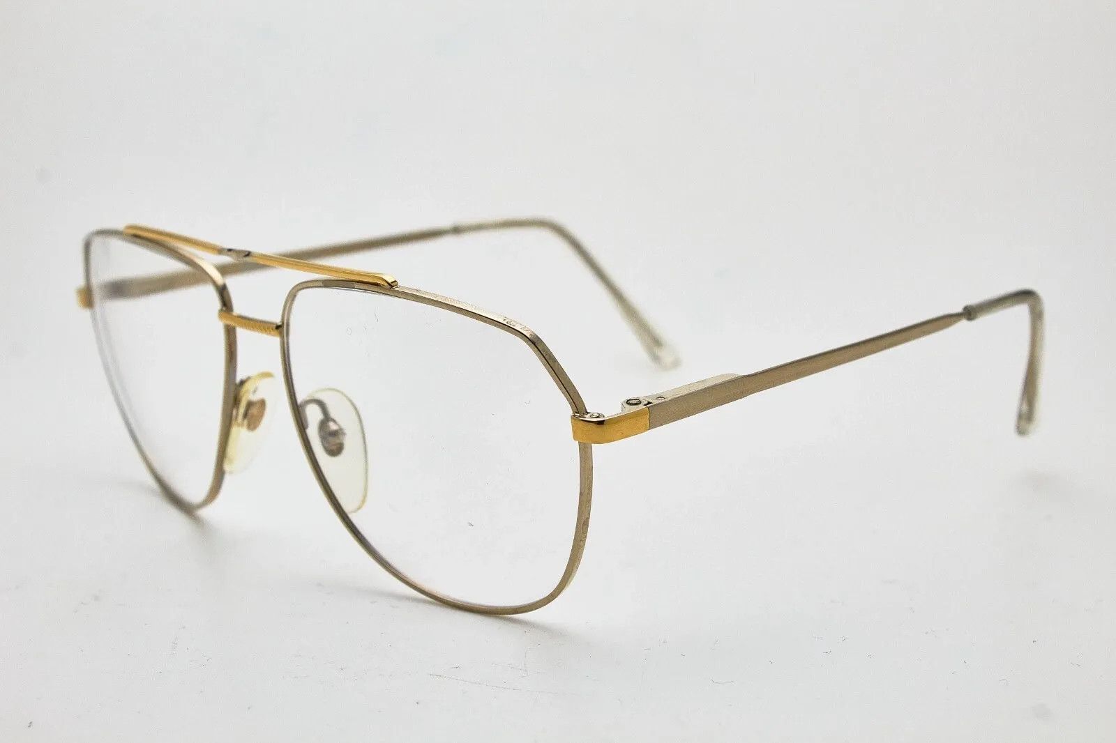 Other FILOS quiet luxury 80s oversized gold thin metal specs Size ONE SIZE - 1 Thumbnail