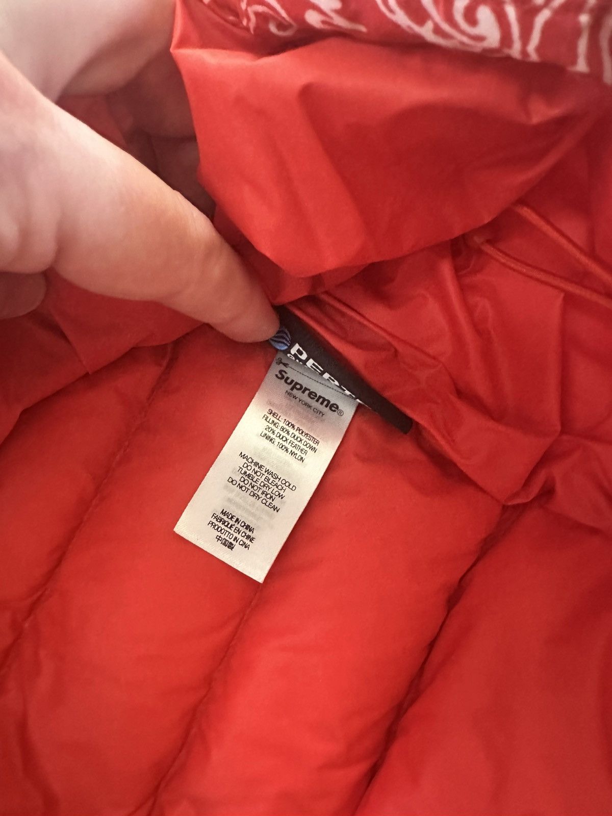 Supreme VERY RARE Supreme Micro Down Half Zip Hooded Pullover (FW22) Size US M / EU 48-50 / 2 - 5 Thumbnail