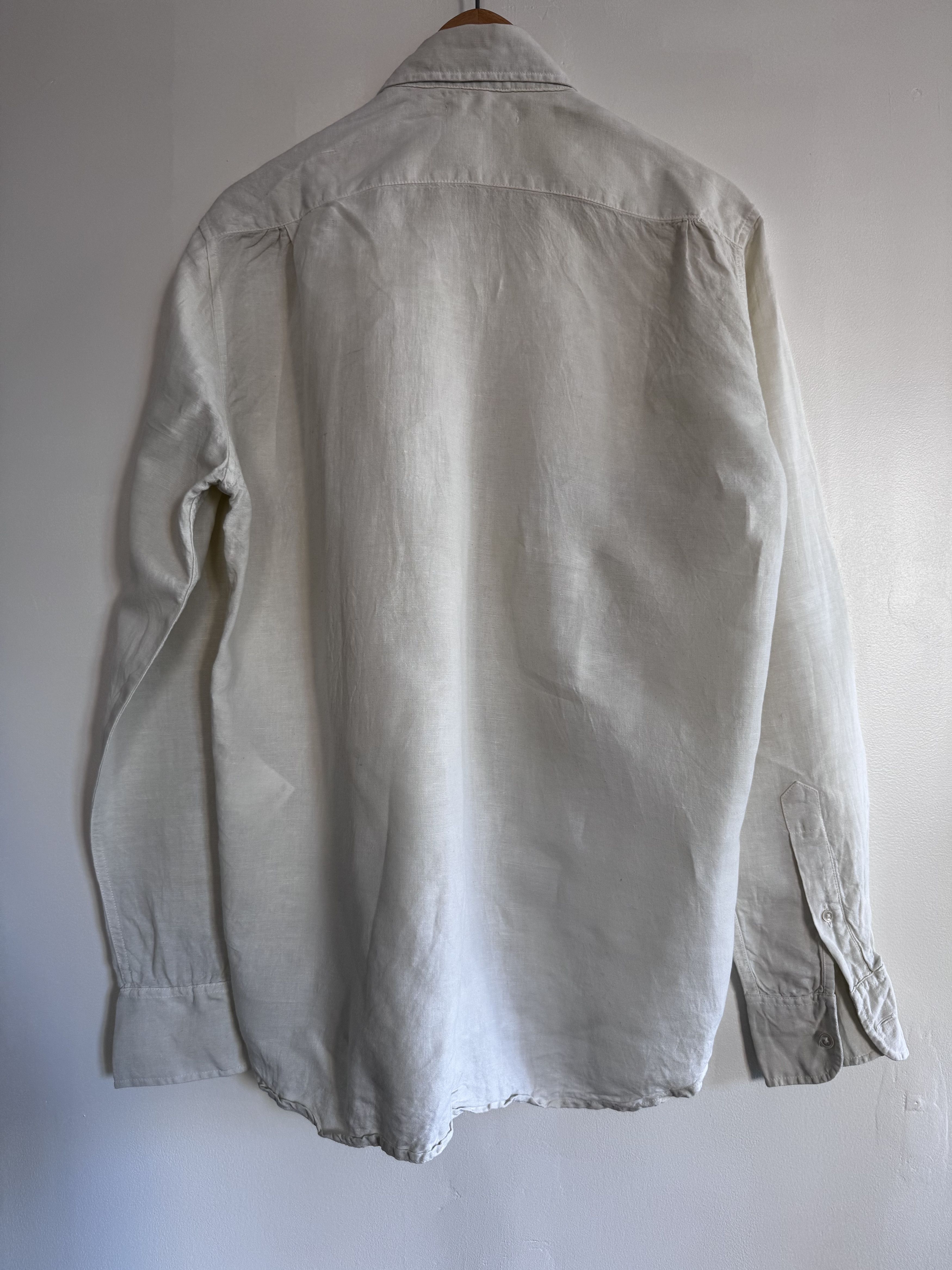 Our Legacy 1950s WHITE LEMON COTTON LINEN Size US S / EU 44-46 / 1 - 5 Thumbnail