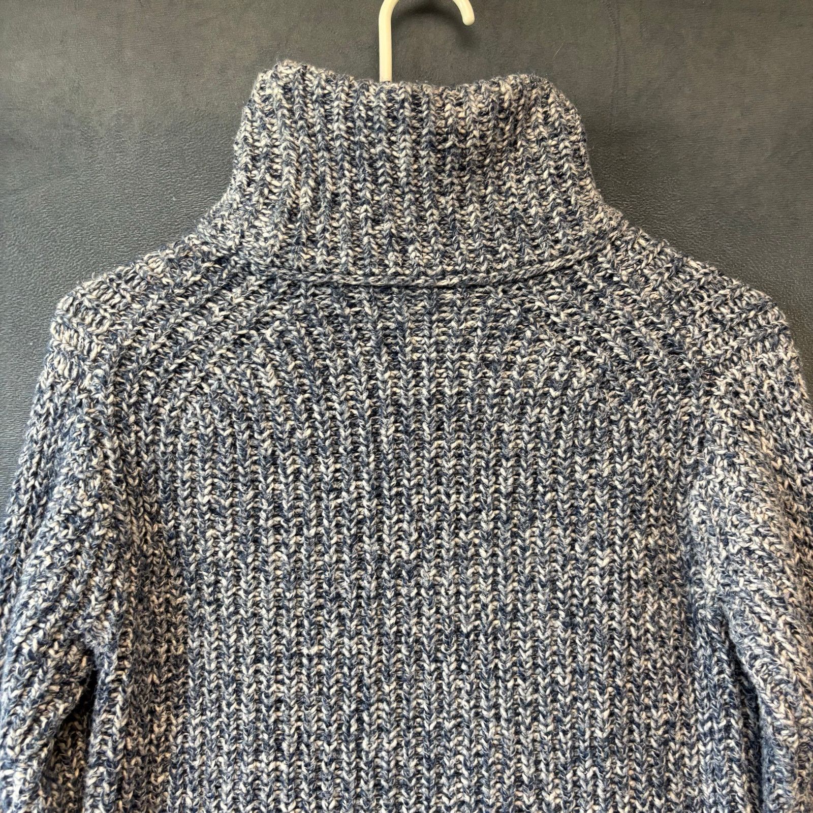 J.Crew Point Sur Sweater Fisherman Cable Knit Roll Neck Turtleneck Size XS / US 0-2 / IT 36-38 - 3 Thumbnail