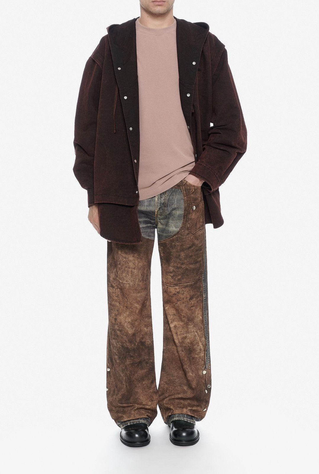 Acne Studios Acne Studios Trompe L’Oeil Pentyone Western Printed Jeans Size US 36 / EU 52 - 4 Thumbnail