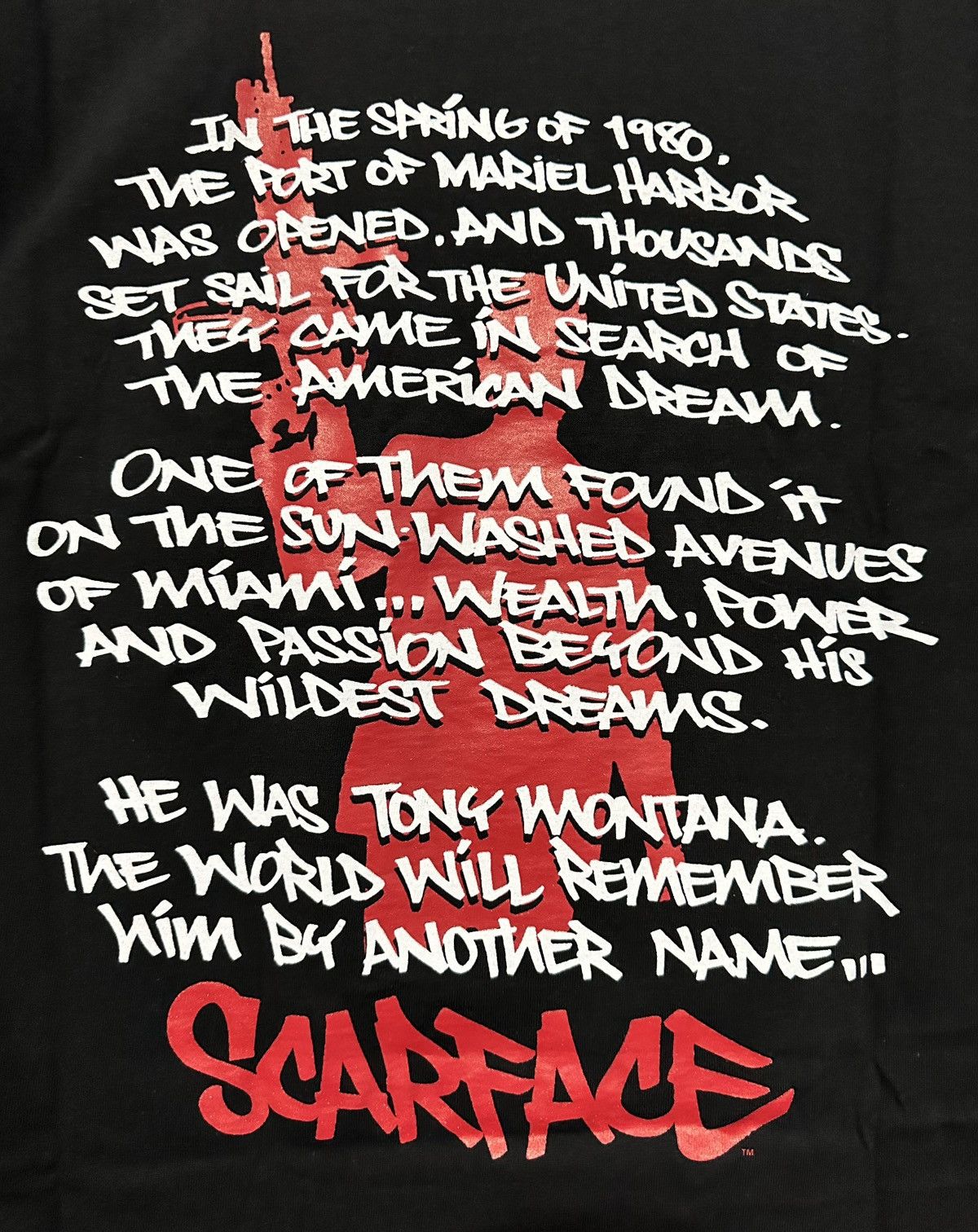 Delta Scarface Movie The American Dream Shirt Size US M / EU 48-50 / 2 - 11 Thumbnail