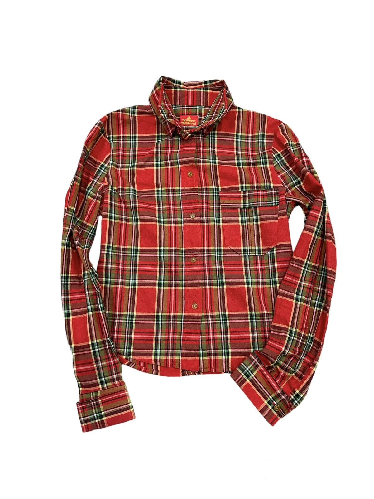 Vivienne Westwood Vivienne Westwood OG Red Tartan Shirt Size XS / US 0-2 / IT 36-38 - 1 Thumbnail