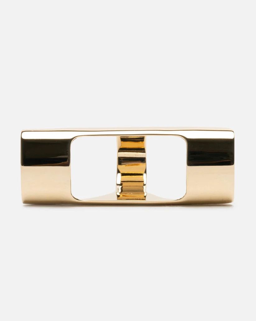 Vetements o1s1v1r1oon0925 Size: Medium/ Lighter Holder Ring in Golden Size ONE SIZE - 2 Thumbnail