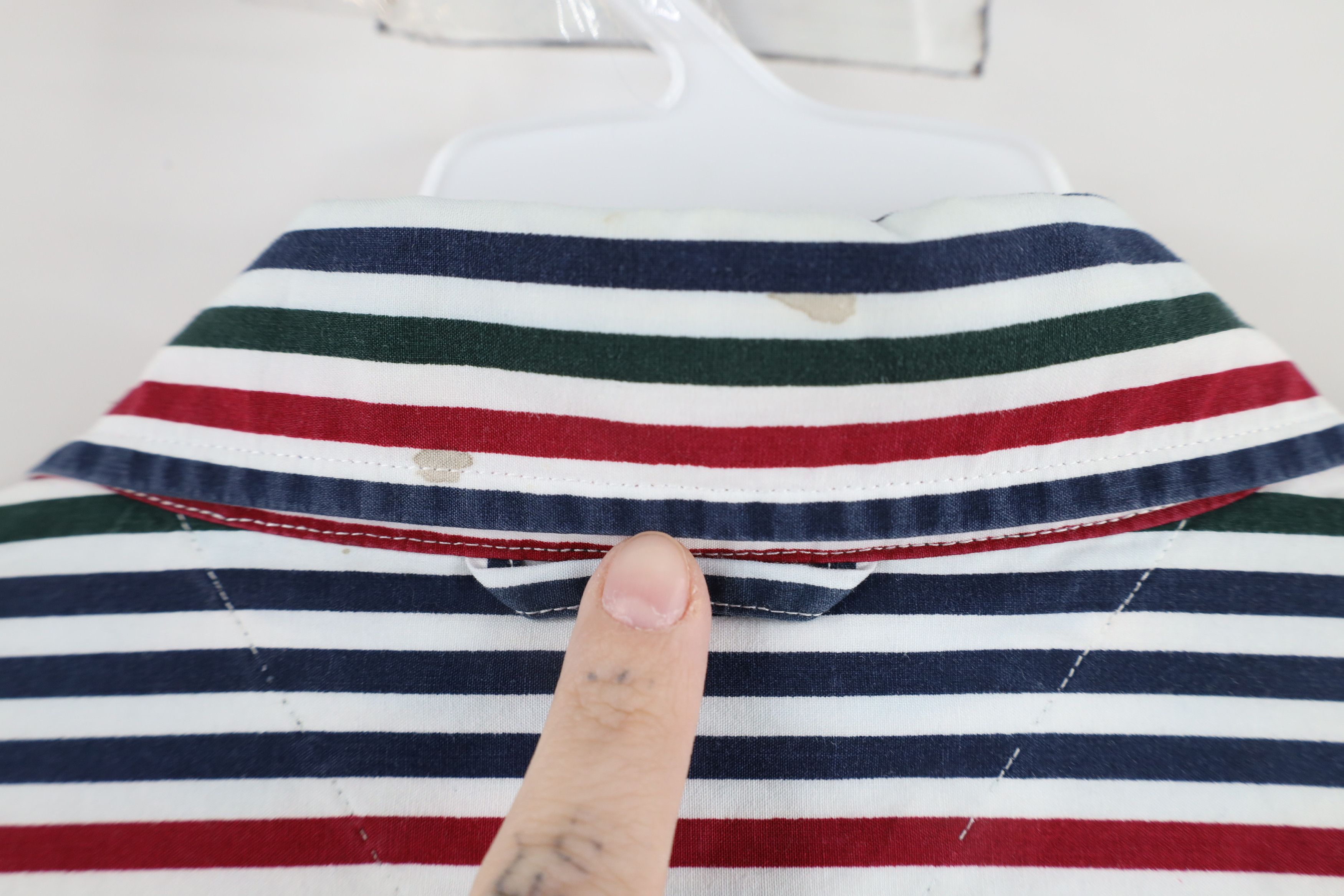 Tommy Hilfiger × Vintage Vintage 90s Tommy Hilfiger Collared Button Down Shirt Size US L / EU 52-54 / 3 - 8 Thumbnail