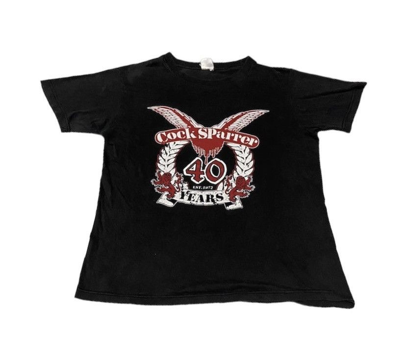 Band Tees × Vintage Vintage Cock Sparrer 40th Anniversary Size US M / EU 48-50 / 2 - 14 Thumbnail
