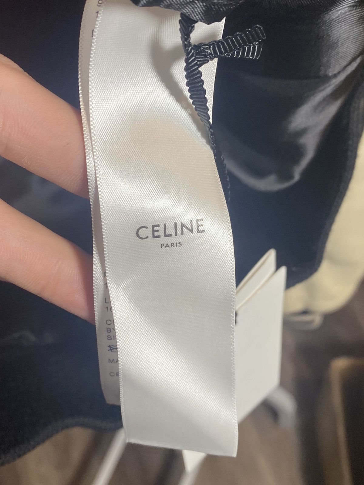 Celine (52) CELINE Classic Teddy Varsity Jacket in Textured Wool Size US L / EU 52-54 / 3 - 13 Thumbnail