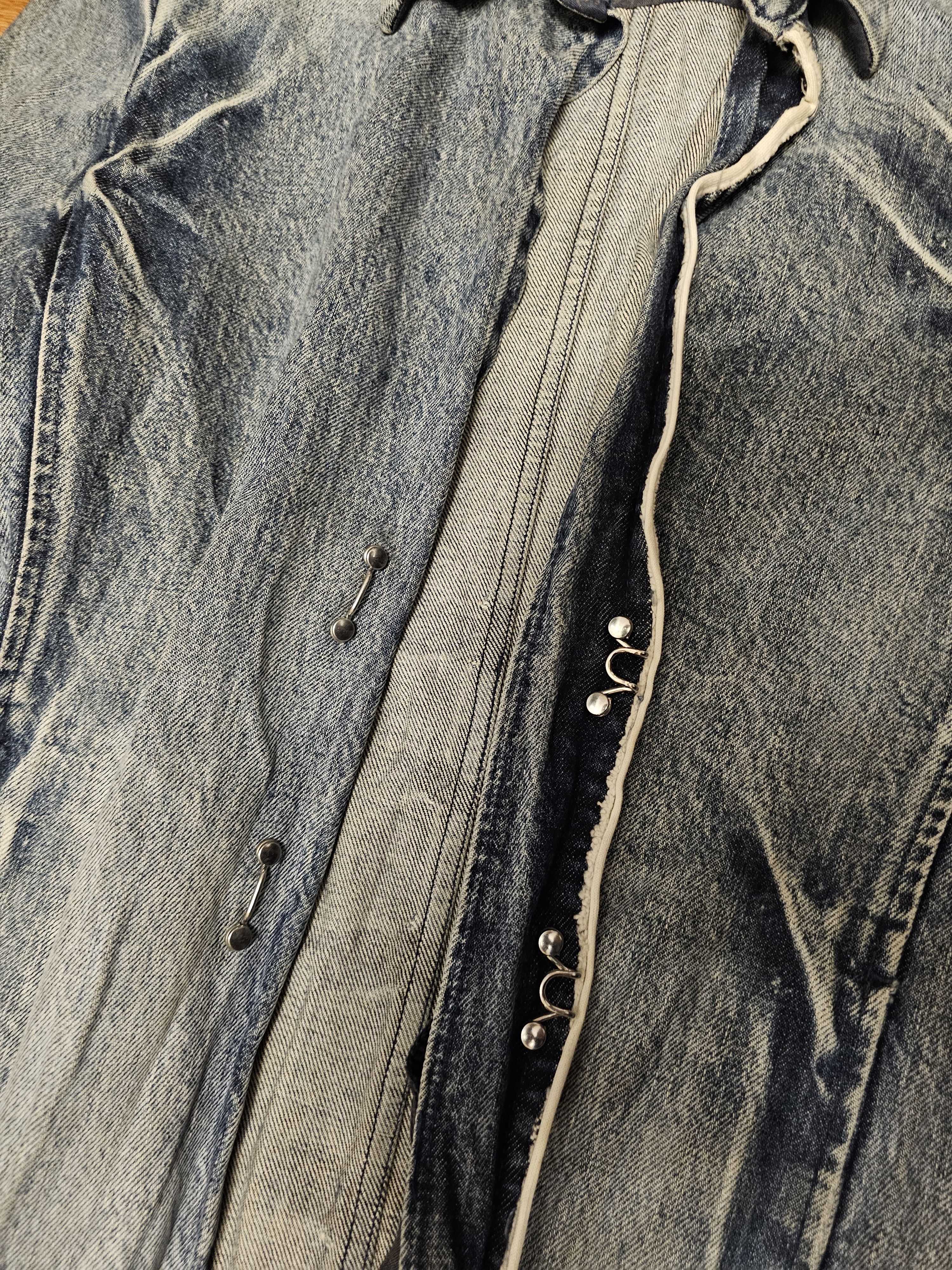 junhashimoto Junhashimoto Faded Jeans Jacket Size US M / EU 48-50 / 2 - 4 Thumbnail