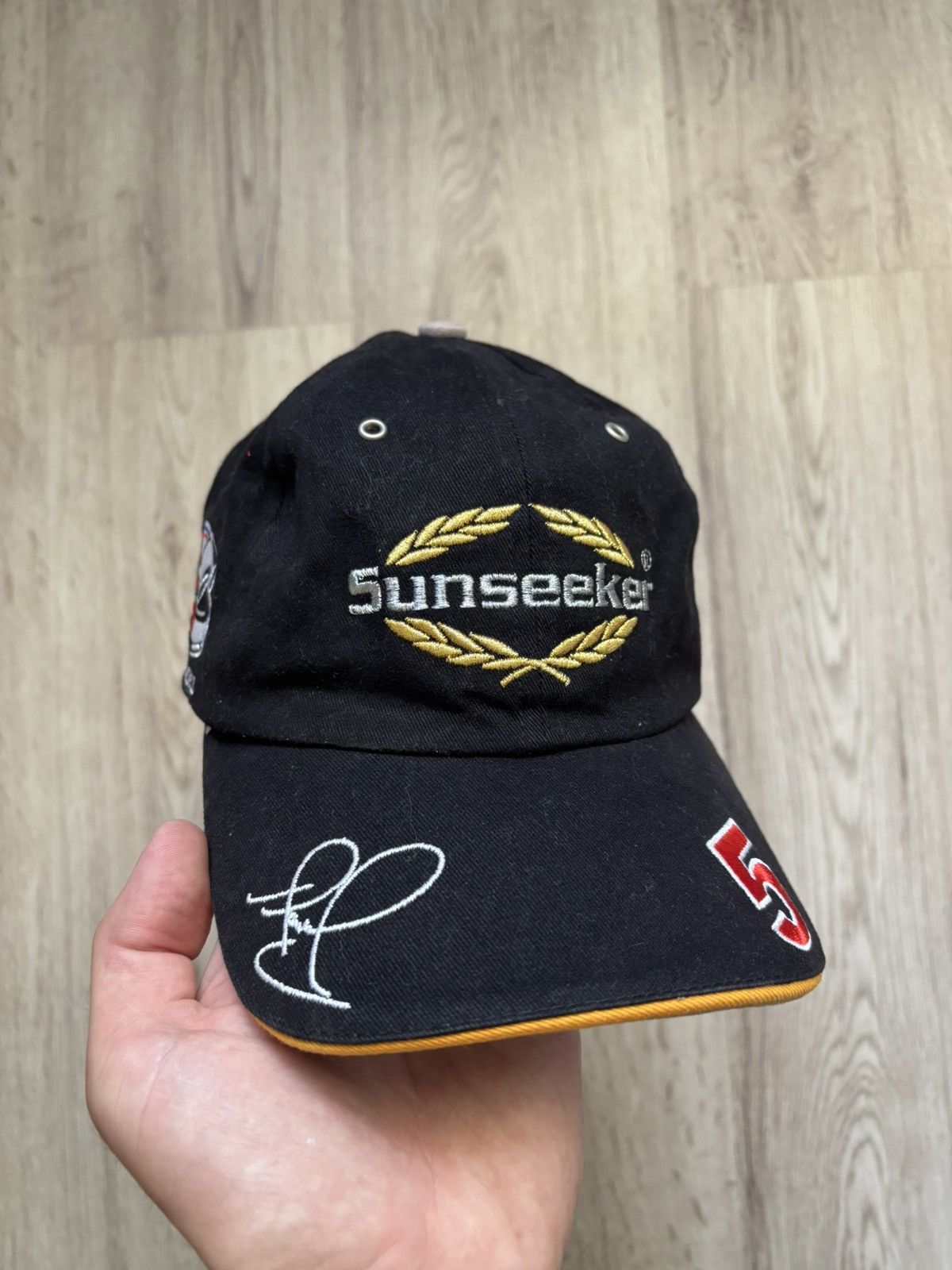 Other Nigel Mansell #5 GP Masters 2006 Cap Sunseeker F1 Racing Hat Size ONE SIZE - 1 Thumbnail