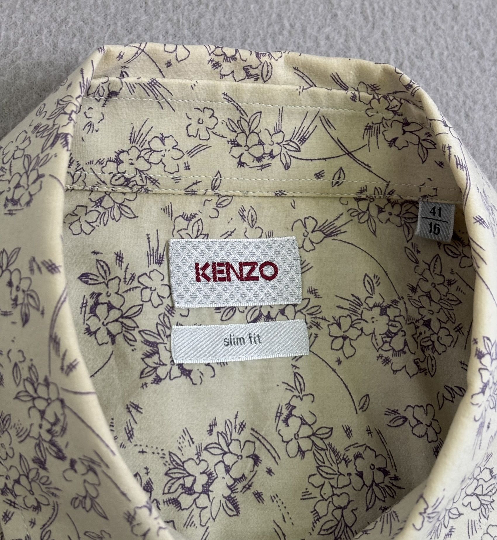 Kenzo Kenzo shirt Floral size 41 Size US L / EU 52-54 / 3 - 15 Thumbnail