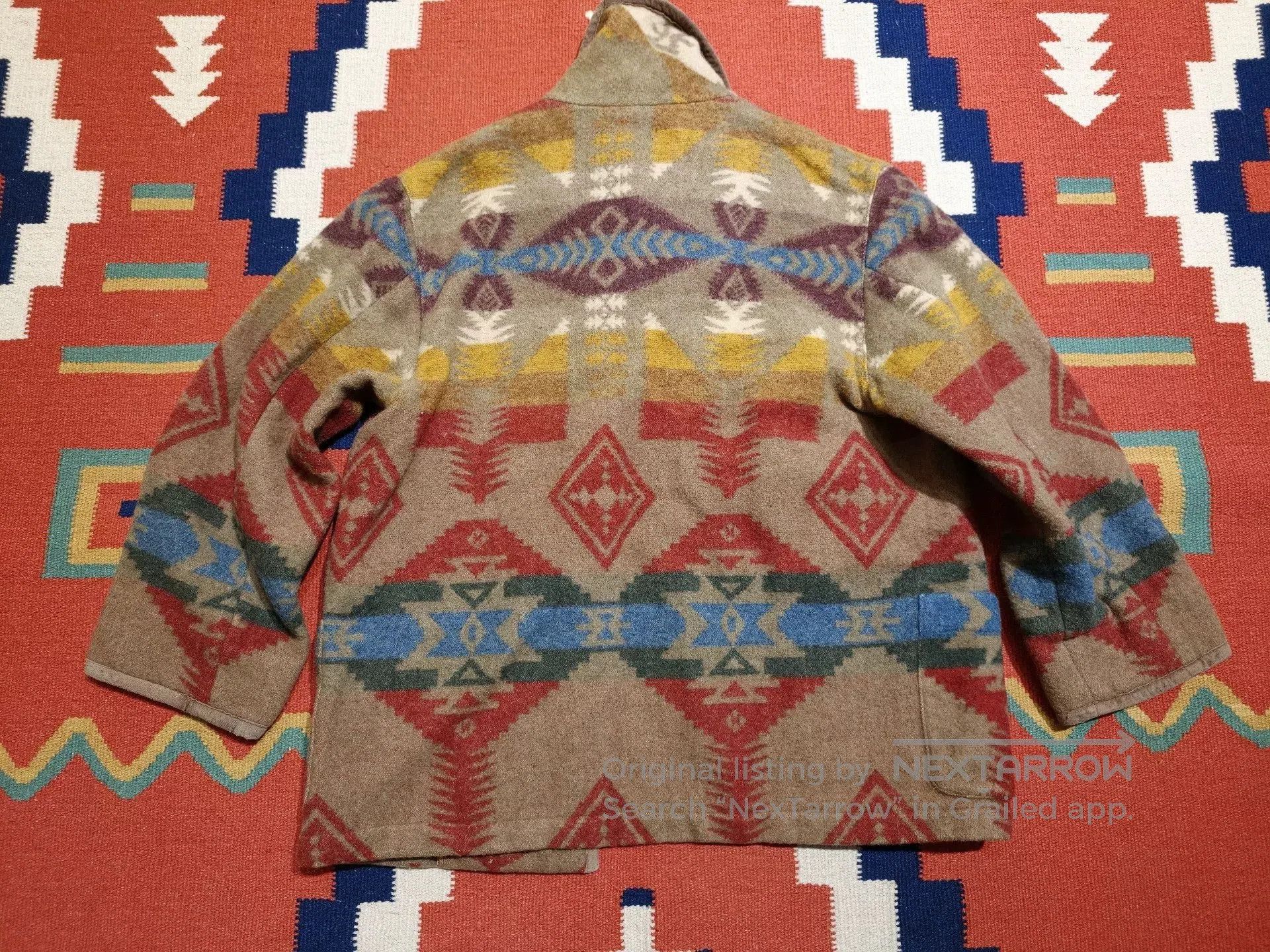 RRL Ralph Lauren Vintage Ralph Lauren Navajo Wool Cardigan. Size S / US 4 / IT 40 - 3 Thumbnail