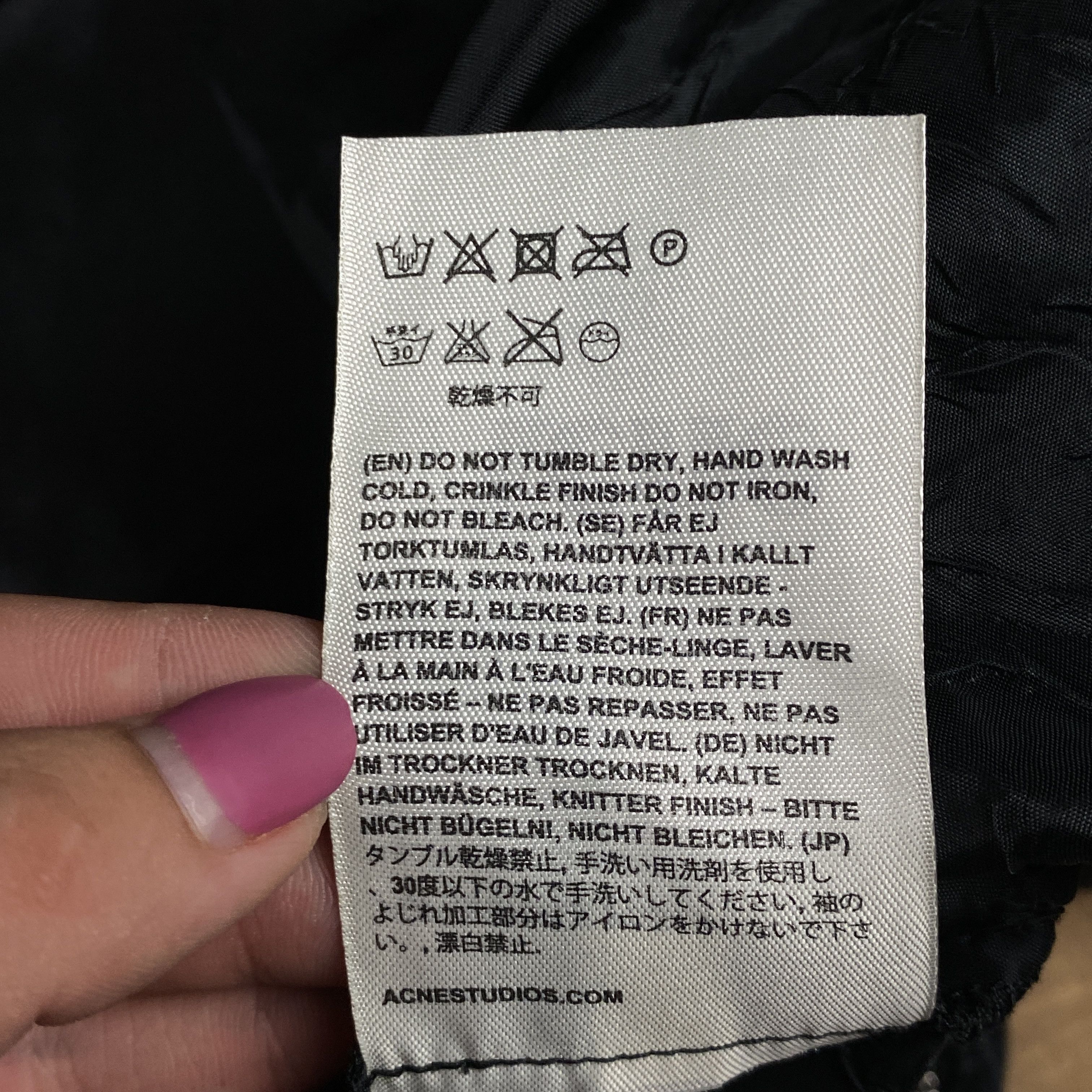 Acne Studios Womens Dress Pants Acne Size 38 Polyester Size 27" / US 4 / IT 40 - 7 Thumbnail
