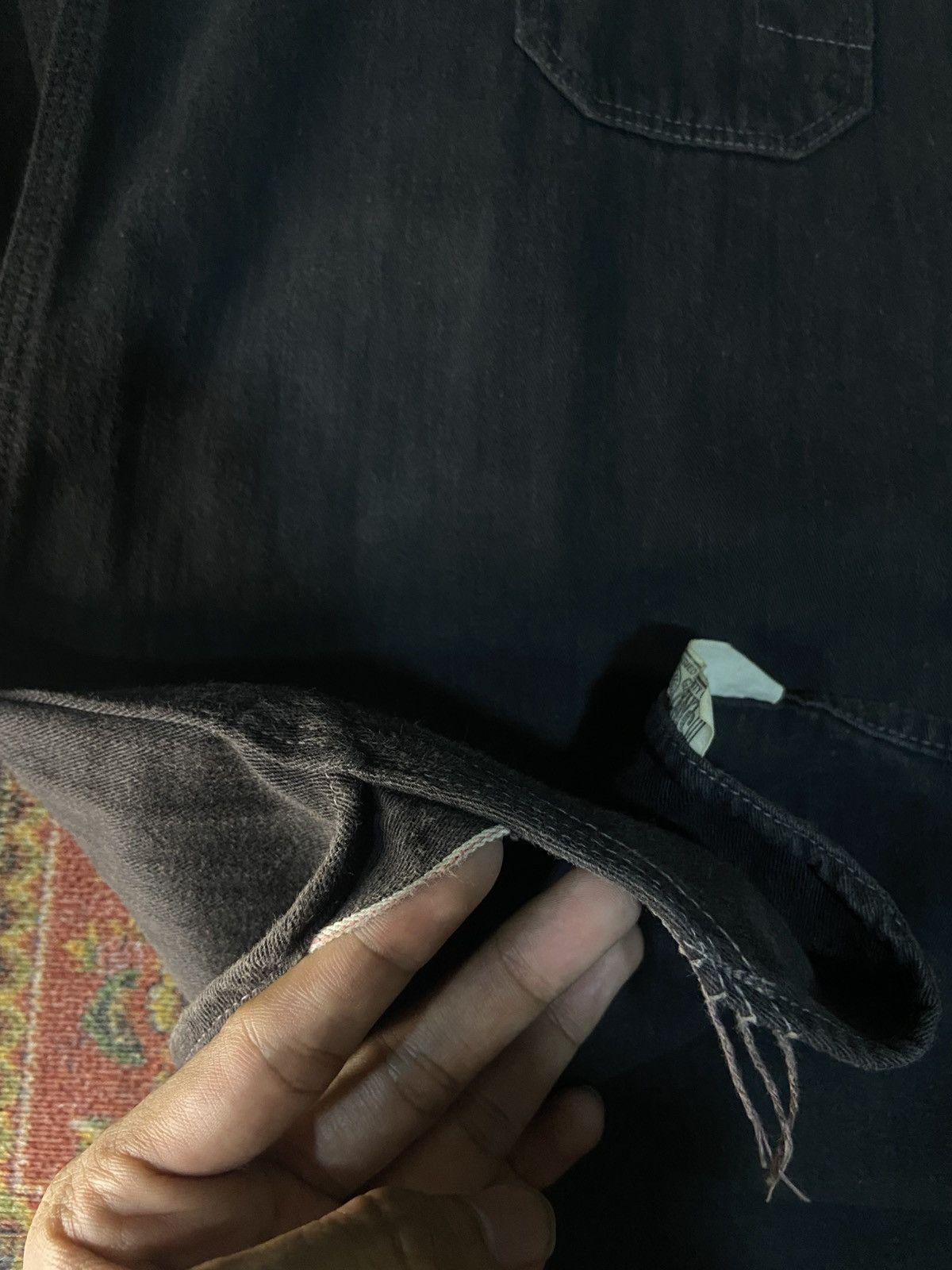 The Real McCoy's × Vintage Vintage Joe McCoy Selvedge 8Hour Union Shirt Size US L / EU 52-54 / 3 - 7 Thumbnail