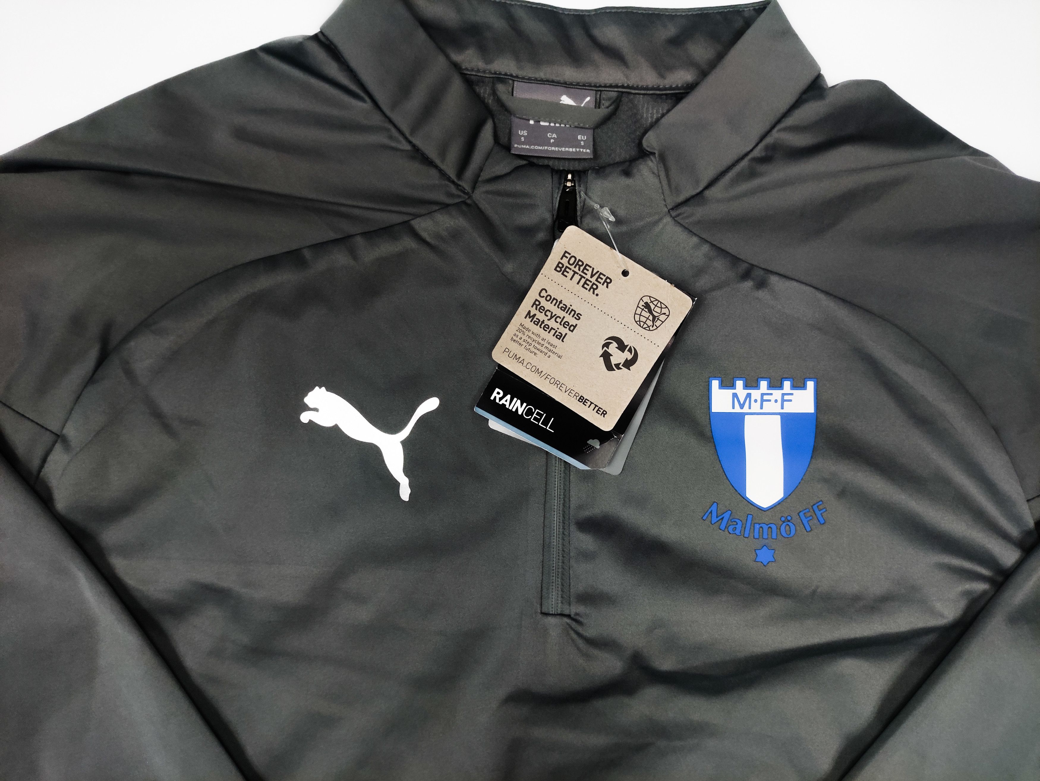 Puma BNWT Malmö FF Puma Training Rain Top Jacket Waterproof Size US S / EU 44-46 / 1 - 8 Thumbnail
