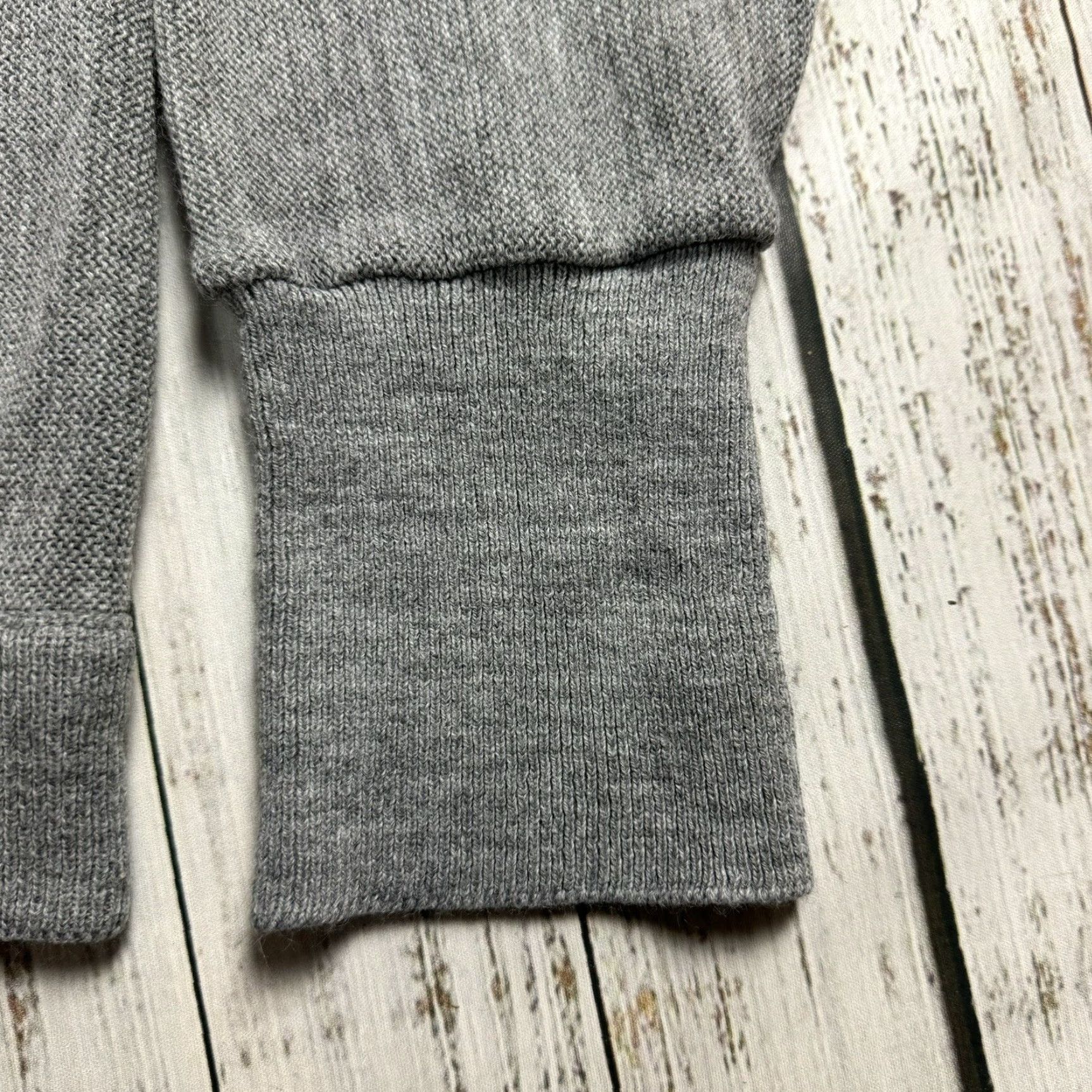 Van Heusen VTG 80S VAN HEUSEN Cardigan Sweater Gray Acrylic Button-Up XL Adult Mens Size US XL / EU 56 / 4 - 4 Thumbnail
