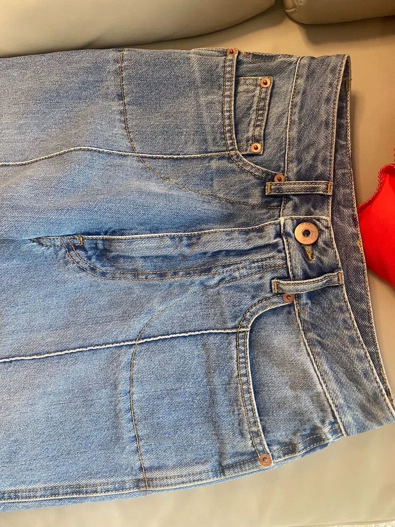 Maison Margiela Maison Margiela Line-stitched jeans Size 26" / US 2 / IT 38 - 3 Thumbnail