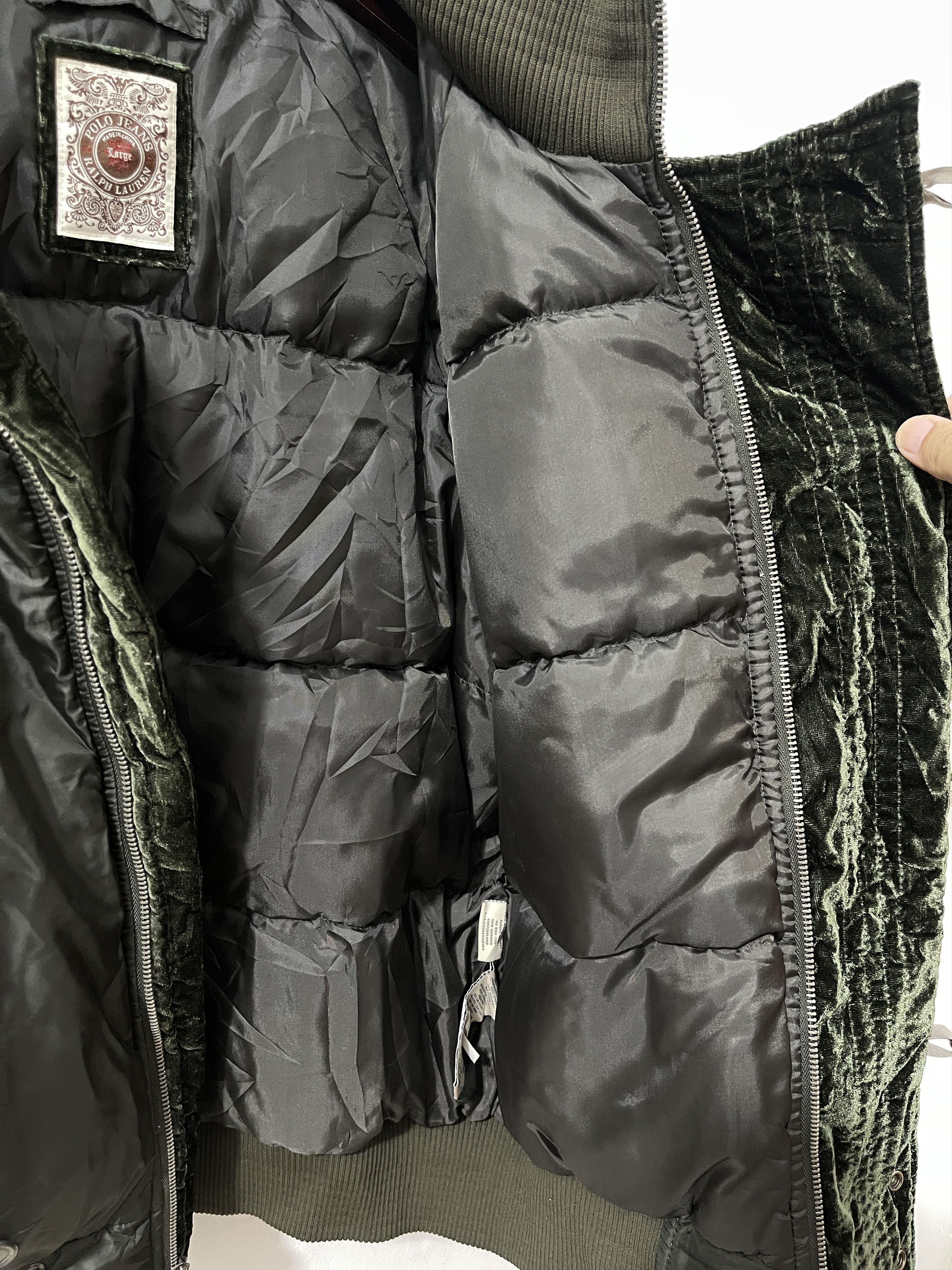 Vintage Vintage Ralph Lauren Military Down Puffer Jacket Size US L / EU 52-54 / 3 - 7 Thumbnail