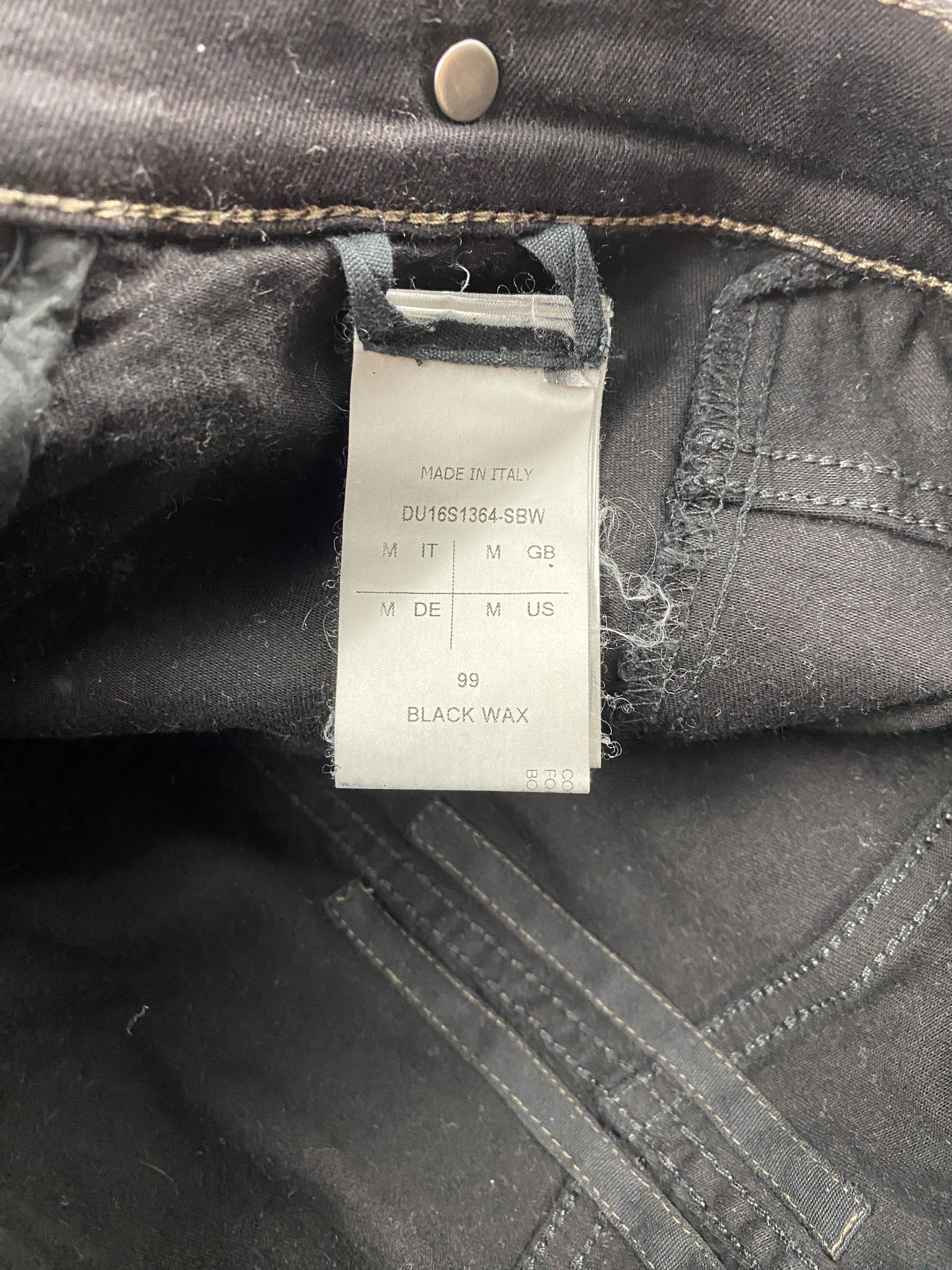 Rick Owens Drkshdw Rick Owens Waxed Kilted Jeans Size US 32 / EU 48 - 3 Thumbnail