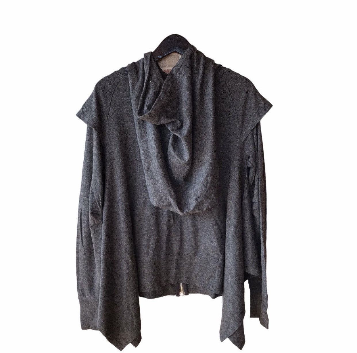 Marithe + Francois Girbaud Vintage Marithe Francois Girbaud Bat Zip Hoodie Size US M / EU 48-50 / 2 - 2 Thumbnail