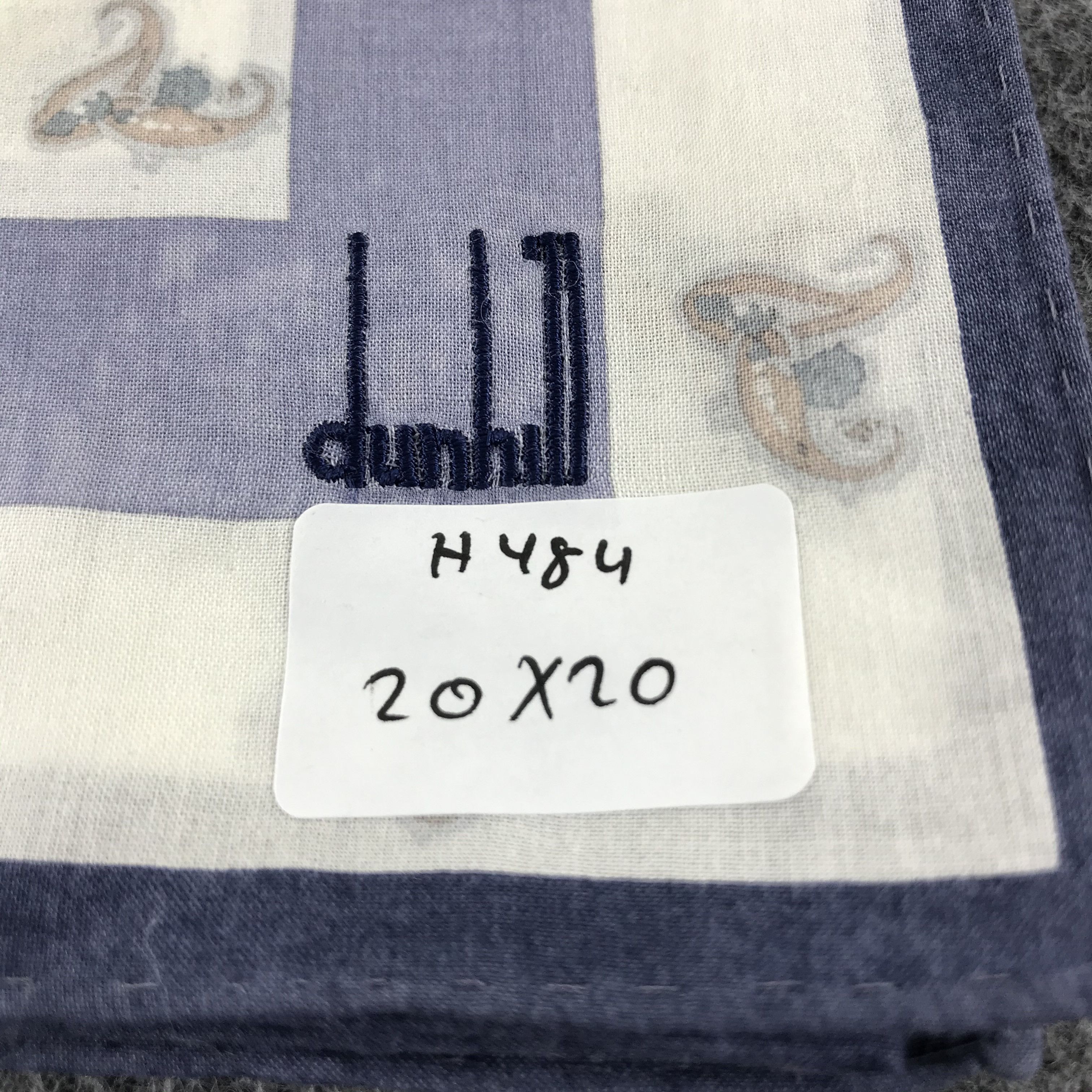 Alfred Dunhill Dunhill Handkerchief Neckerchief Bandana H484 Size ONE SIZE - 11 Thumbnail
