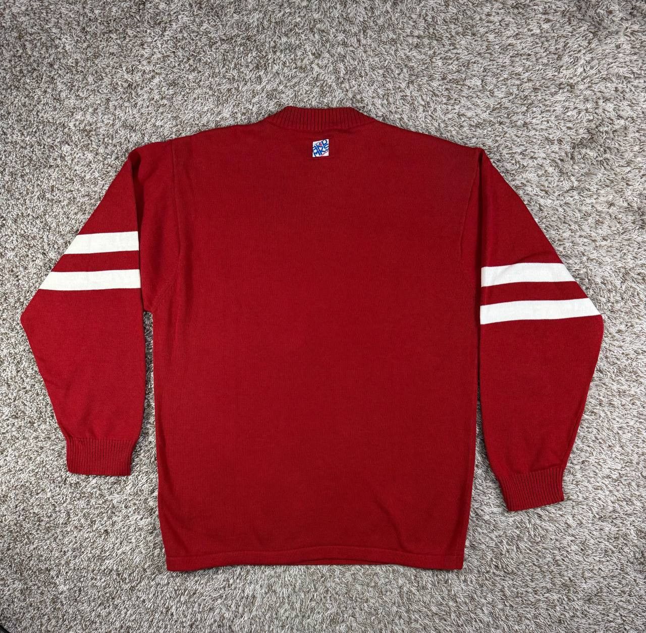 Akademiks Vintage Akademiks Y2K Red Crewneck Sweatshirt Logo Varsity Size US XL / EU 56 / 4 - 14 Thumbnail