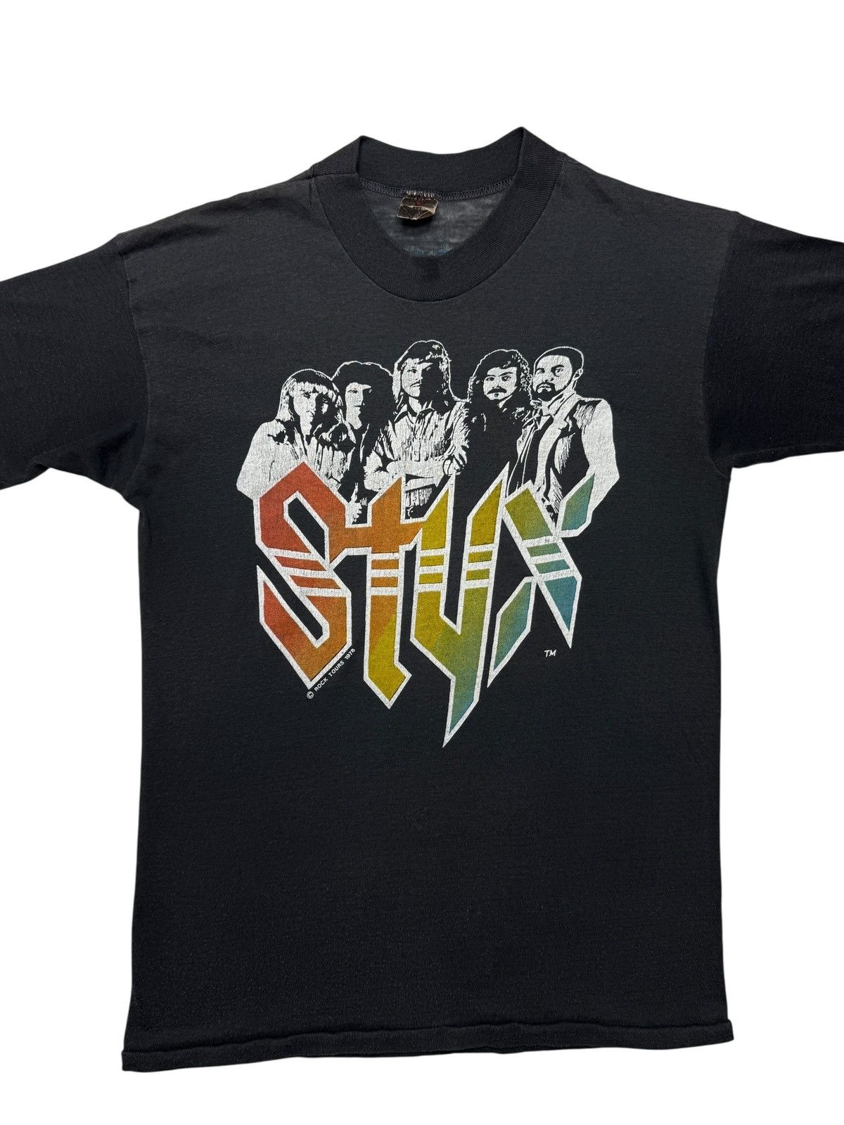 Vintage Vintage 1979 STYX The Main Event Band Tee Shirt Size US M / EU 48-50 / 2 - 2 Thumbnail