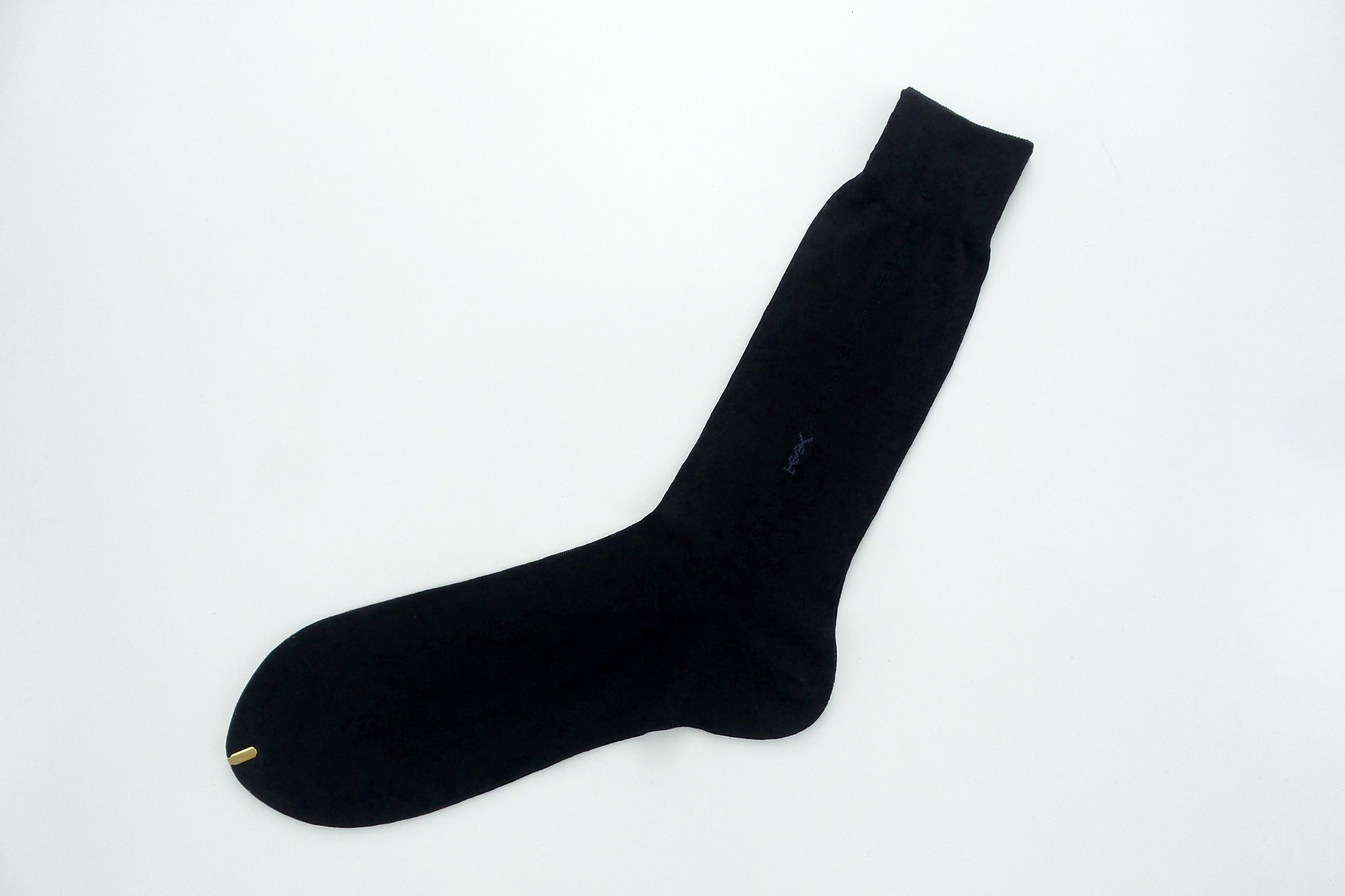 Yves Saint Laurent Yves Saint Laurent Plain Small Logo Socks Size ONE SIZE - 2 Thumbnail