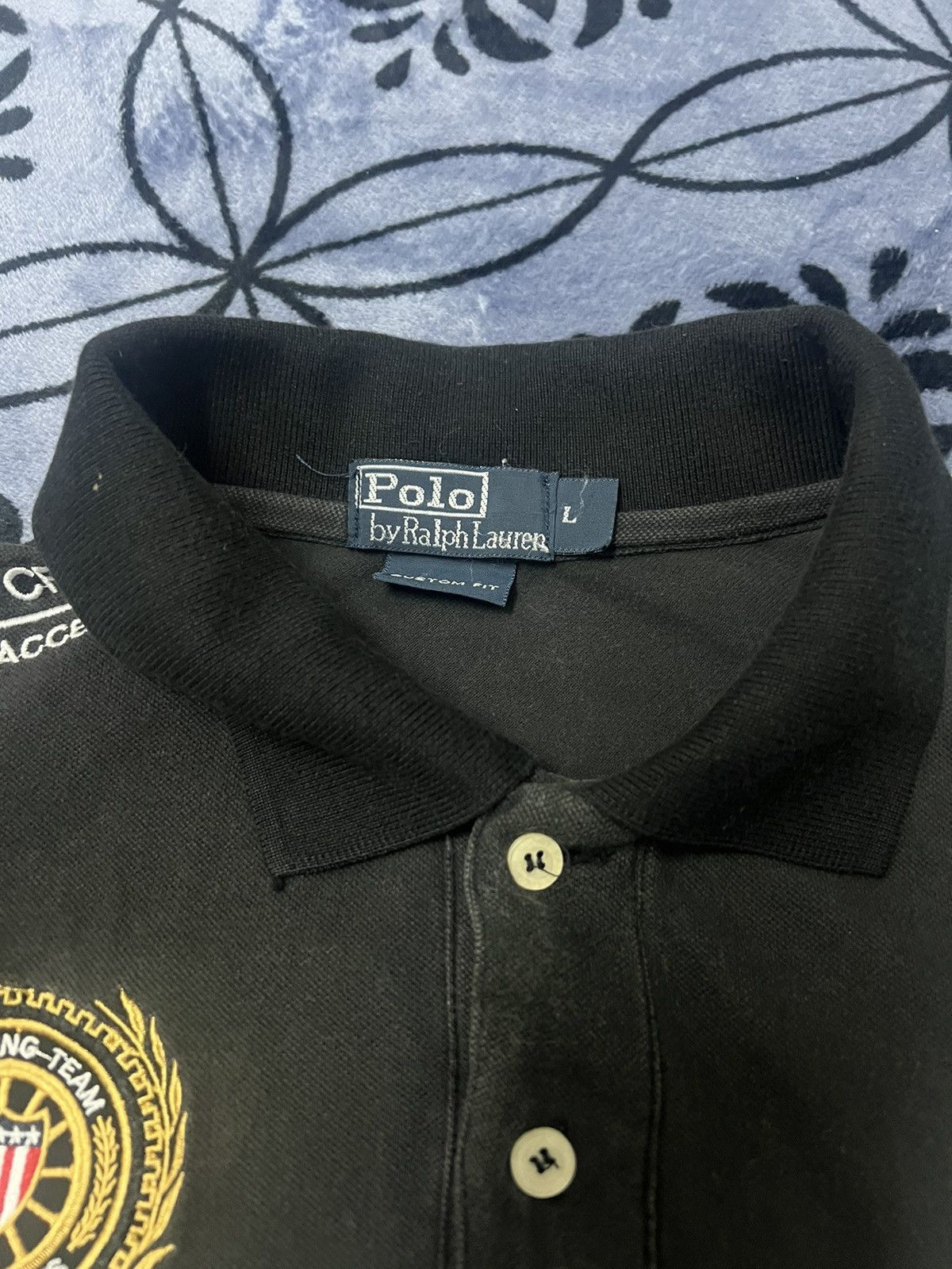 Polo Ralph Lauren × Vintage POLO by Ralph Lauren - United State Racing Team Size US L / EU 52-54 / 3 - 7 Thumbnail