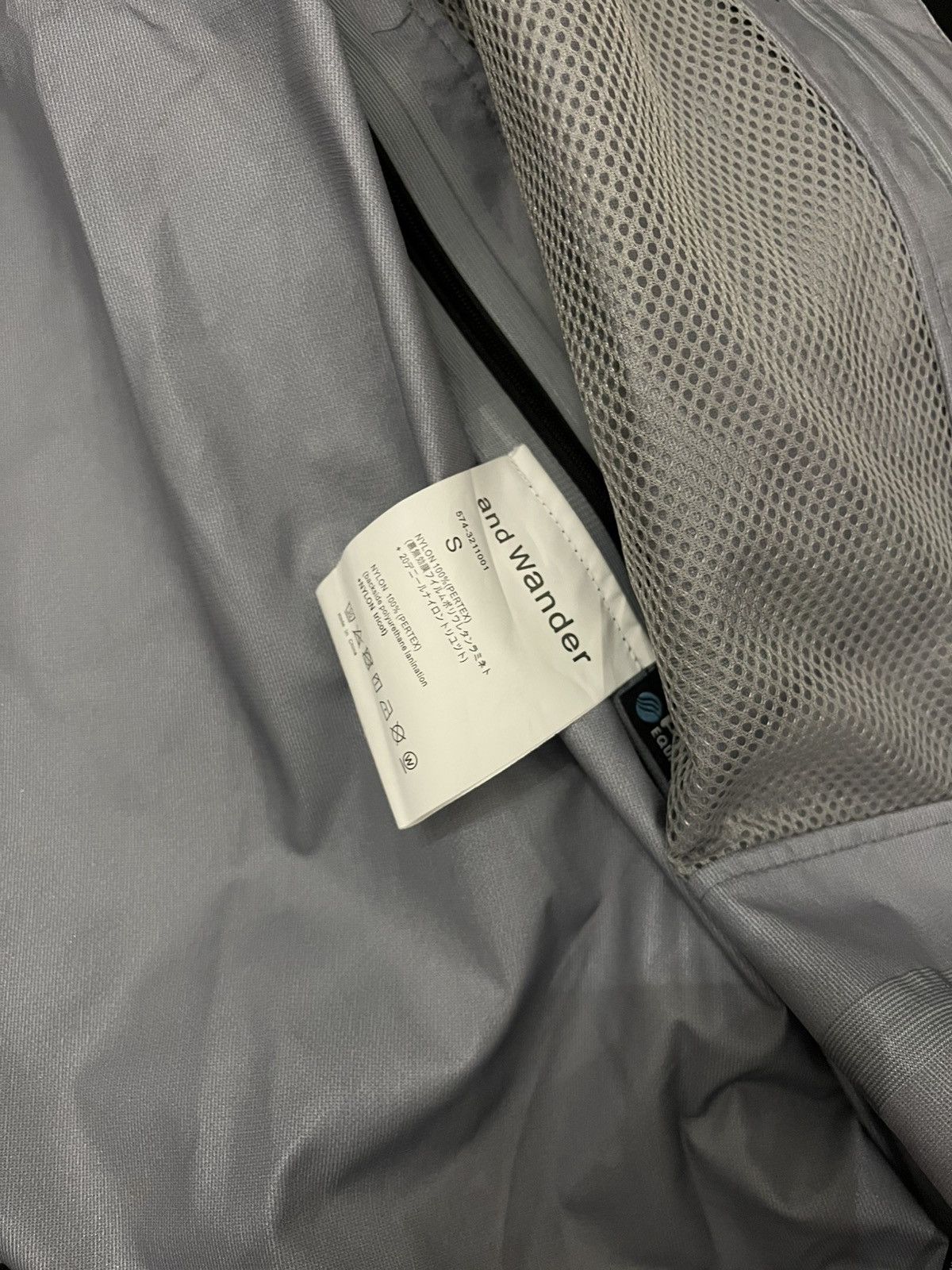 And Wander And Wander Pertex Shield Rain Jacket Size US S / EU 44-46 / 1 - 8 Thumbnail