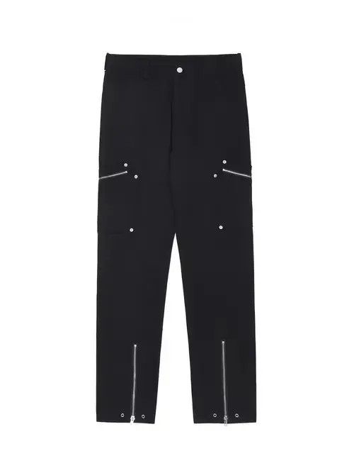 Vintage punk cargo flare skate pants Size US 30 / EU 46 - 4 Thumbnail